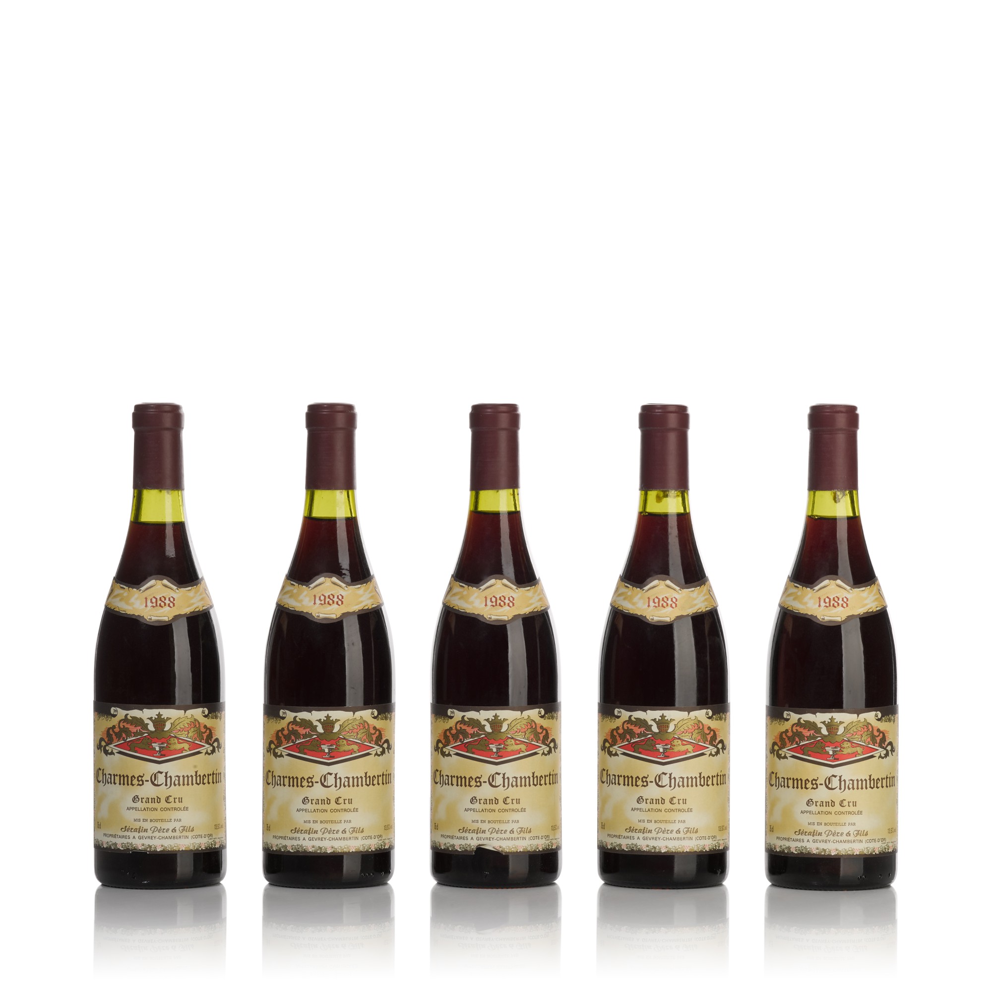 Charmes Chambertin 1988 Sérafin Père et Fils (5 BT) The Clifford