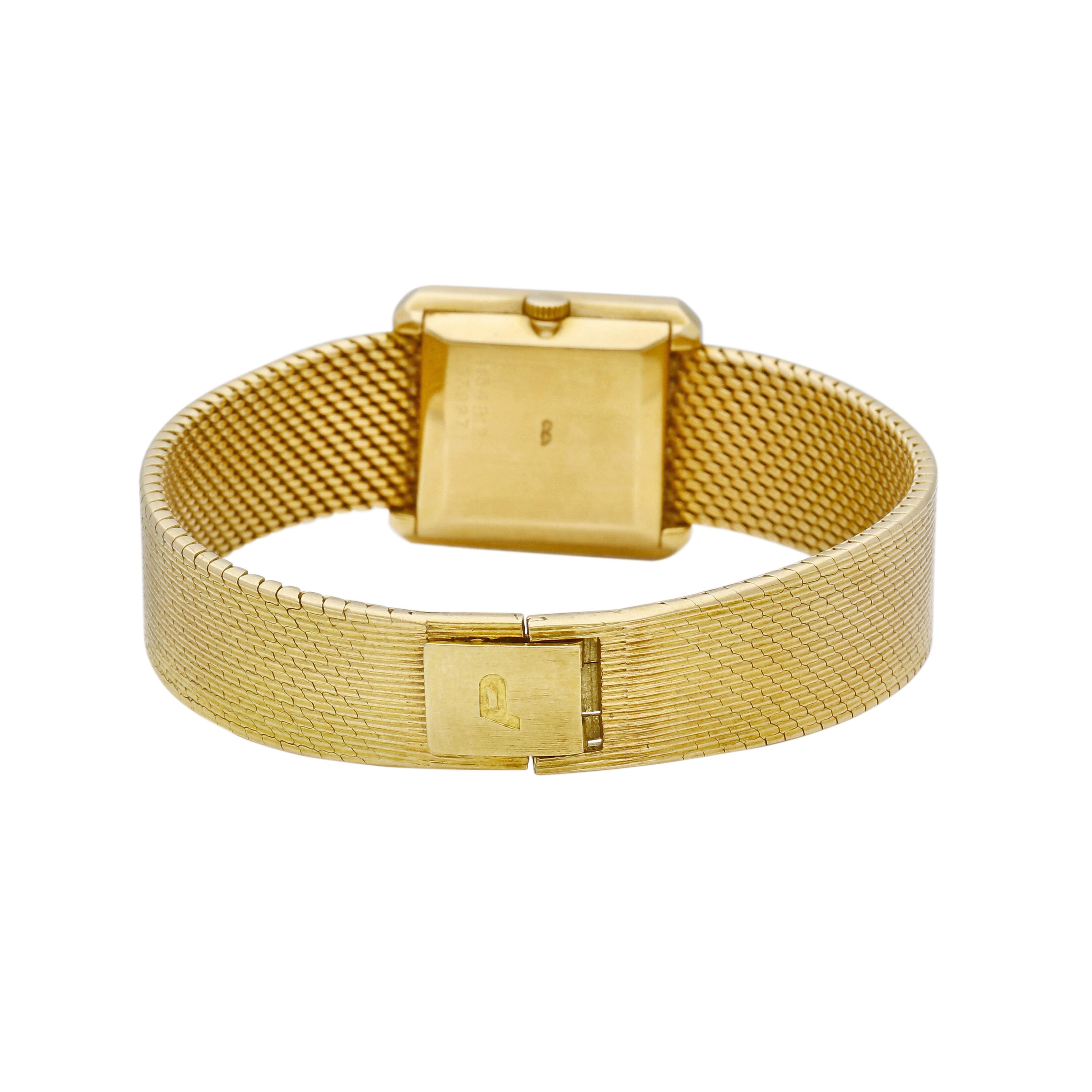 1984年 PIAGET ピアジェ YEAR PLATE 記念プレート箱・冊子付 Piaget Vintage Piaget Protocole (Reference 4154B12). A Yellow Gold