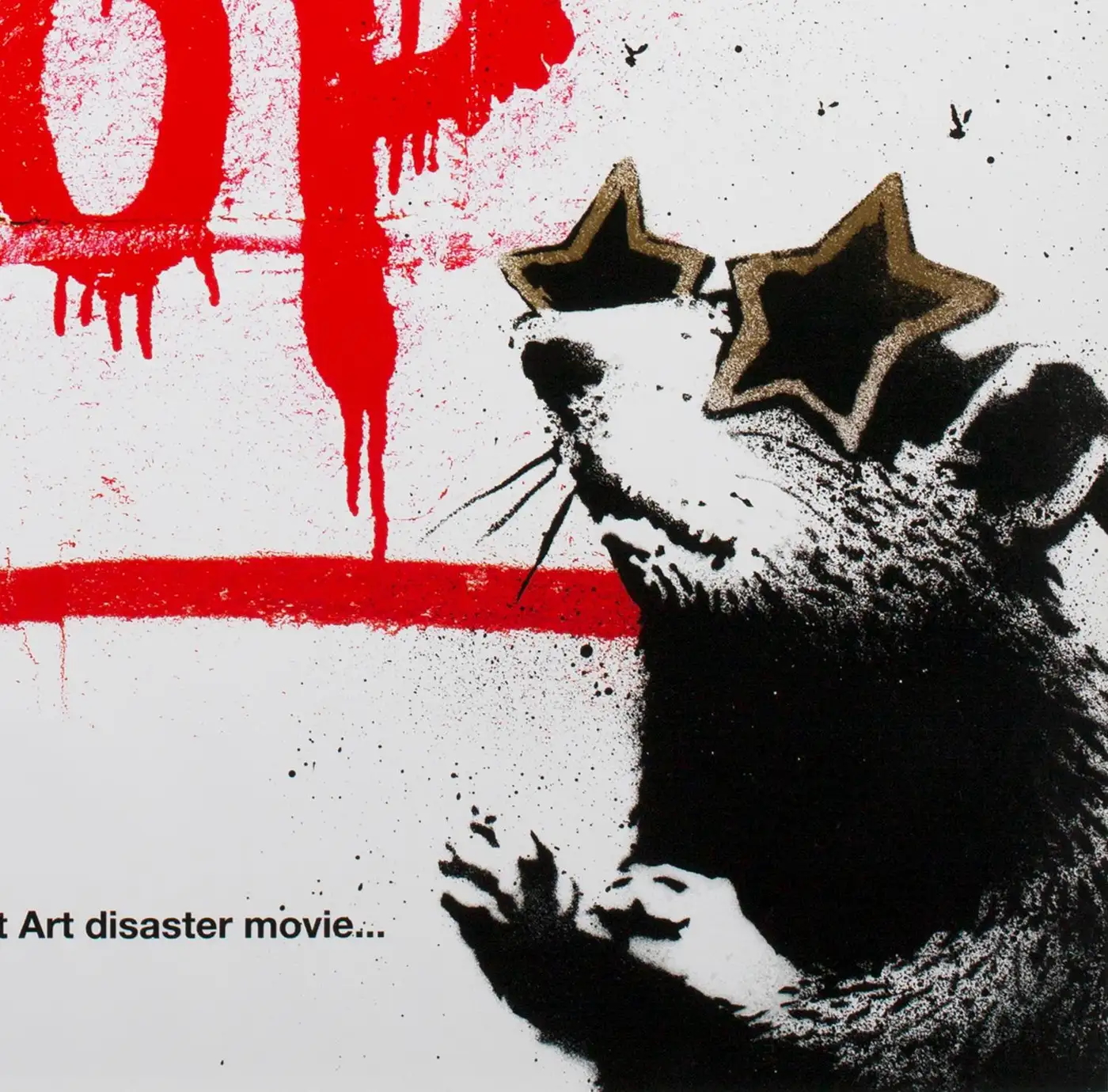 バンクシー　EXIT THROUGH THE GIFT SHOP ポスター　額入 Banksy - Exit Through The Gift Shop (Framed) - GraffitiStreet