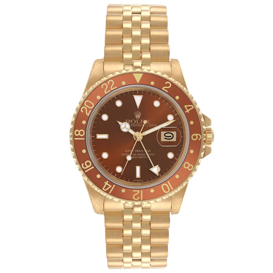 yuuu.　36 Rolex Vintage Rolex GMT-Master (Reference 16758). A Yellow Gold