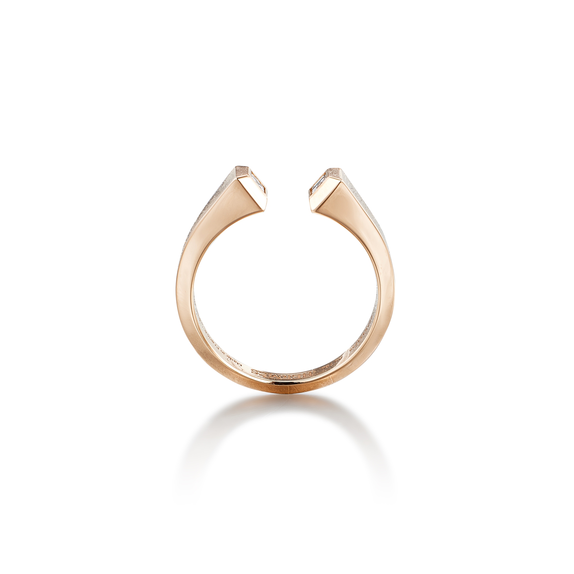 Hermès Rose Gold And Diamond Clou De Forge Ring Available