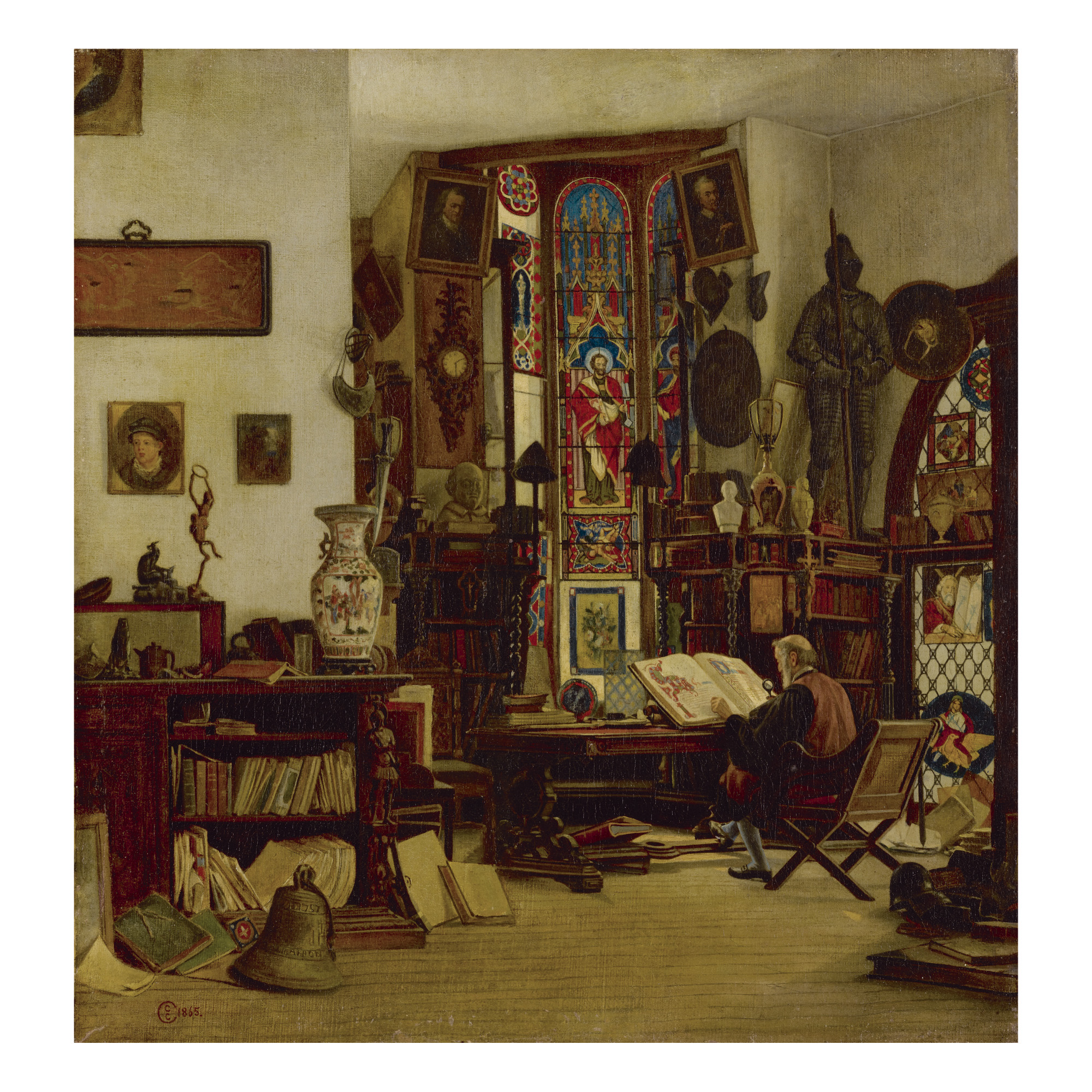 CHARLES CARYL COLEMAN THE ANTIQUARY American Art American