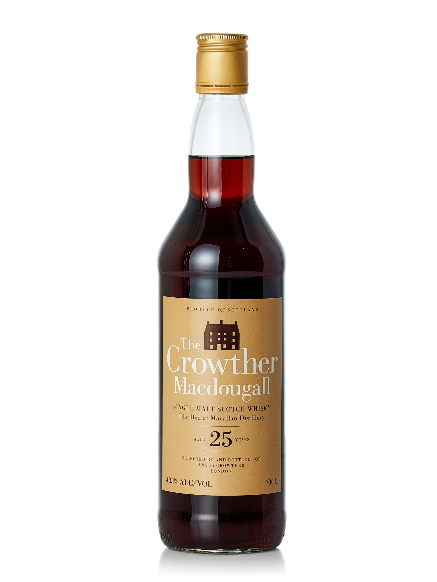Macallan Crowther MacDougall 25 Year Old Cask 7821 48.1 abv 1984 (1