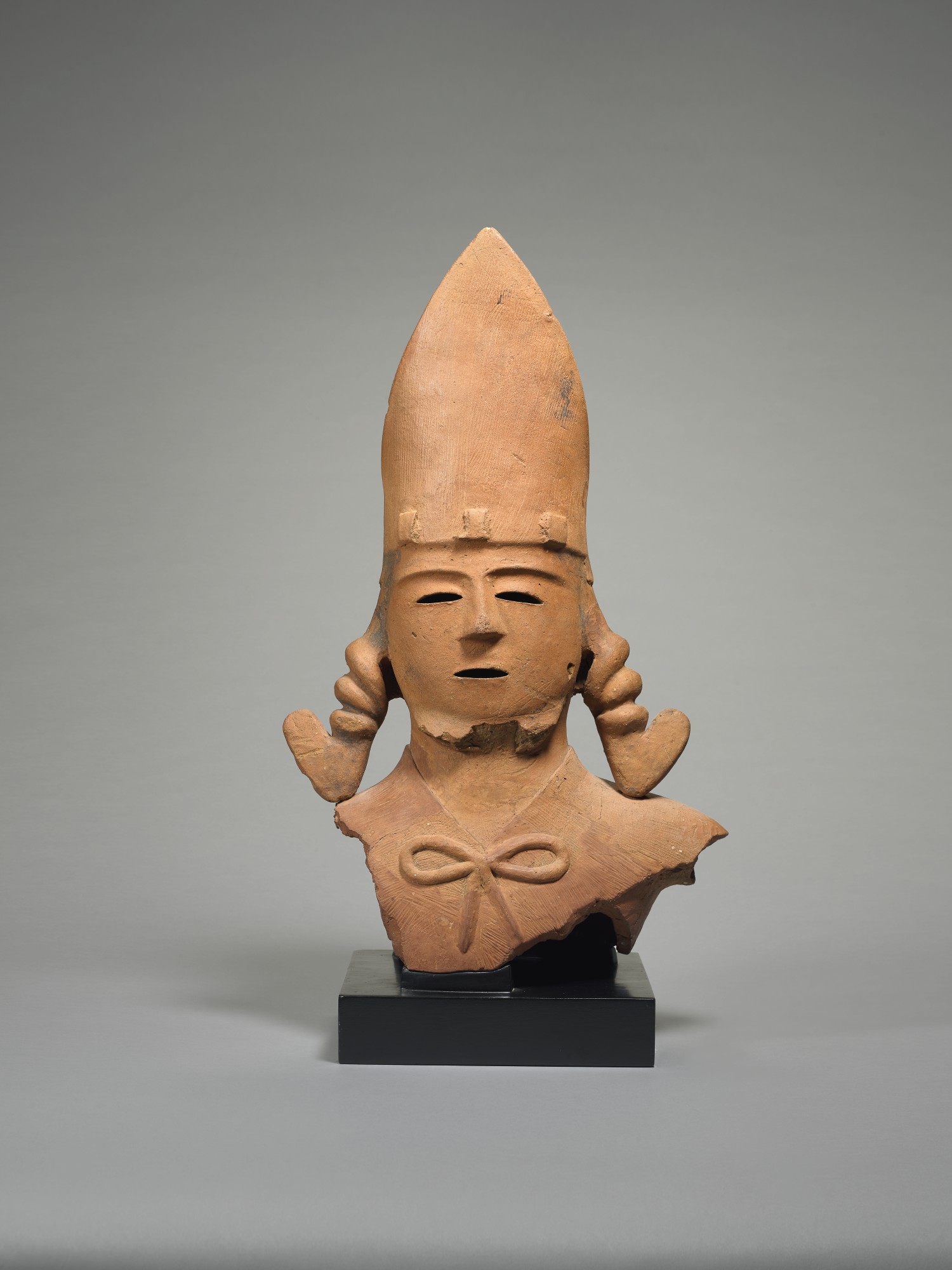 A Haniwa terracotta of a warrior Kofun period, 6th7th century