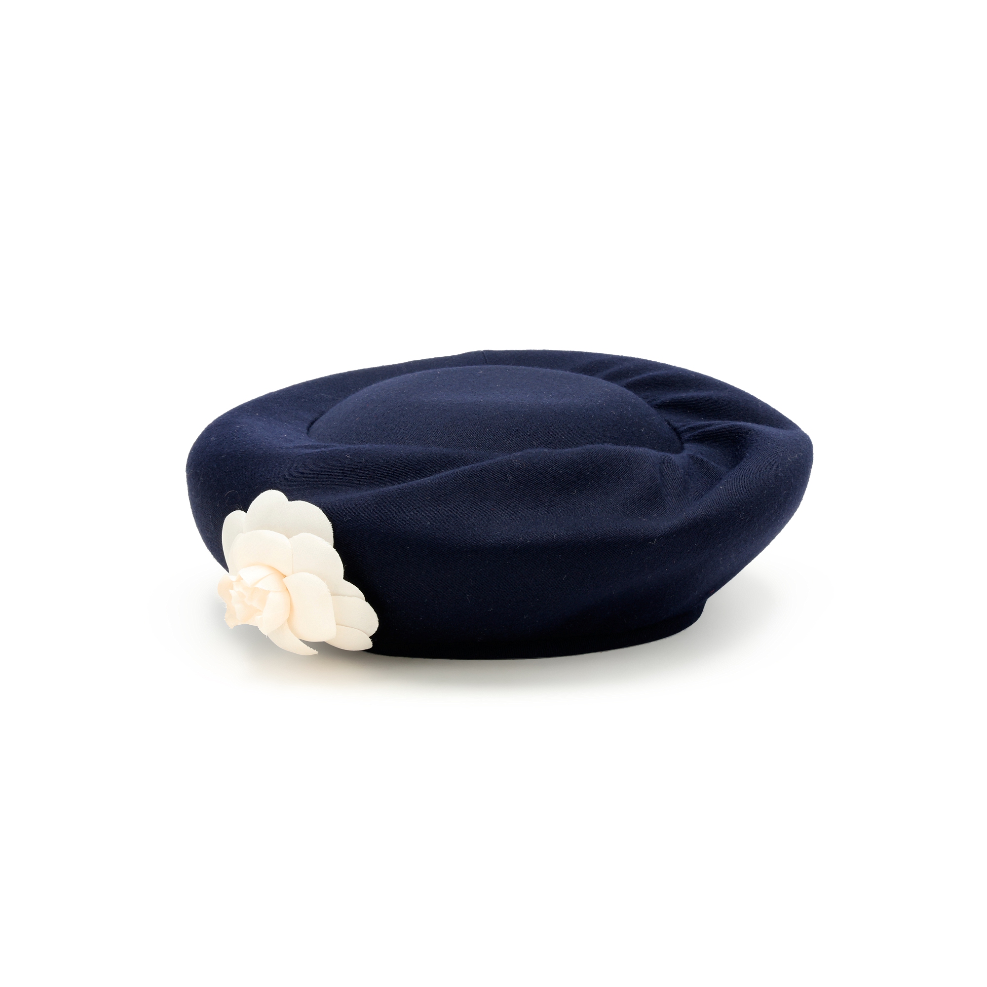 NWT KOKIN Vintage 90s Chic Navy Blue Women\'s Beret Hat Kangol Anglobasque Beret main image 2