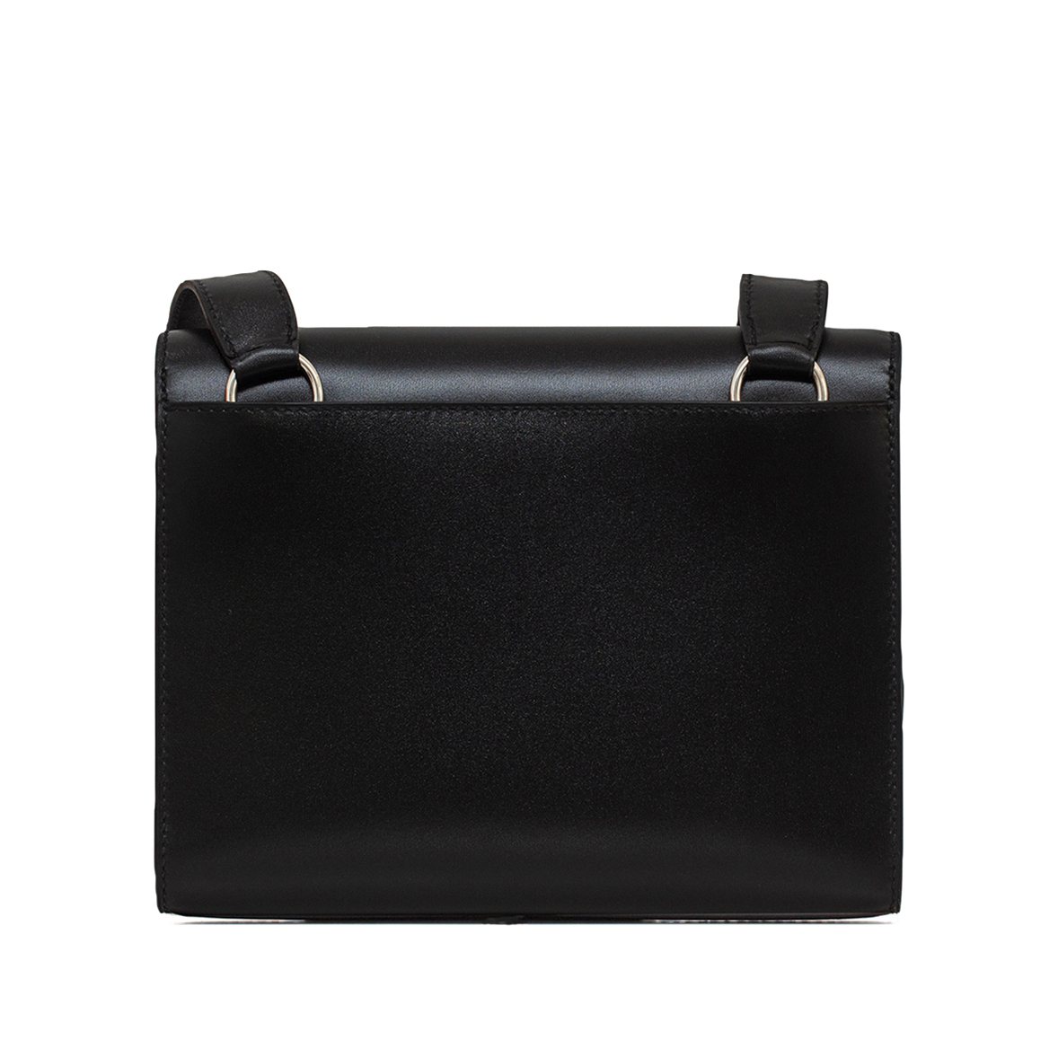 Hermès Limited Edition Black Box Sac A Depeches 21 Bag Squelette