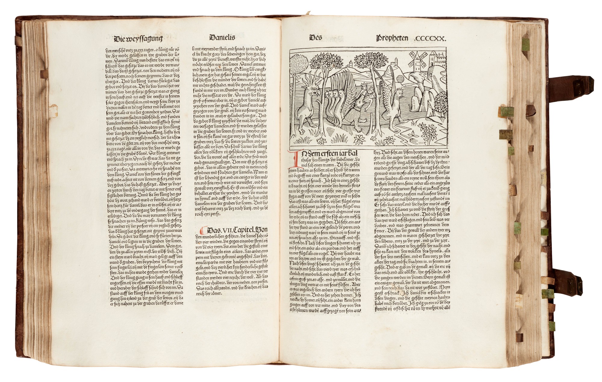 Bible in German, Nuremberg, Koberger, 1483, contemporary stamped calf ...