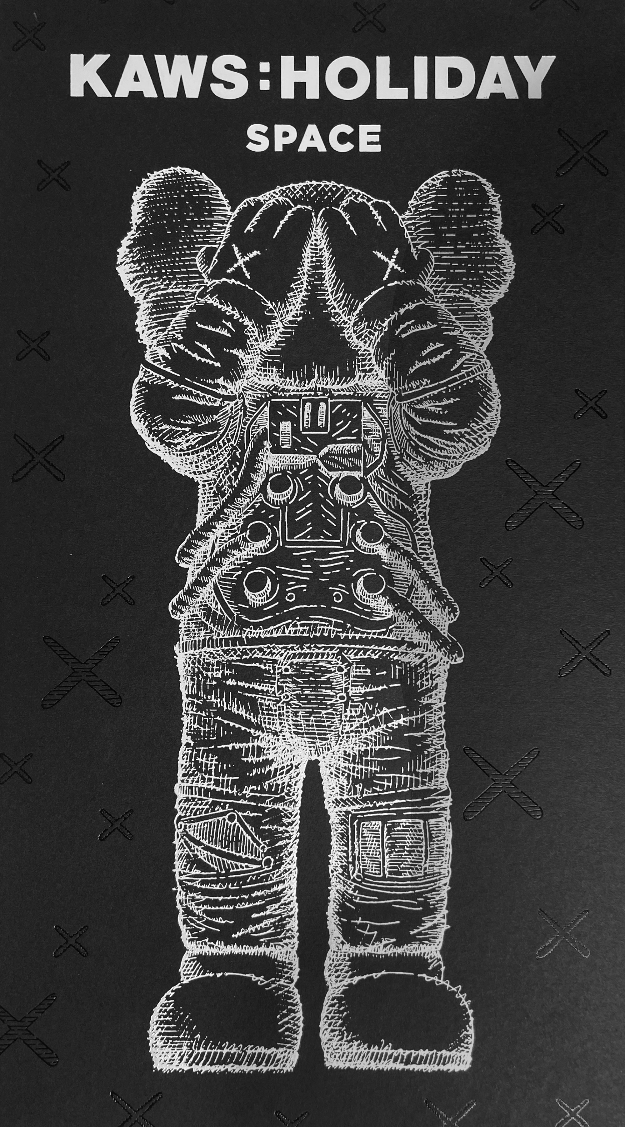 KAWS Holiday Space Companion Silver Available For Immediate Sale