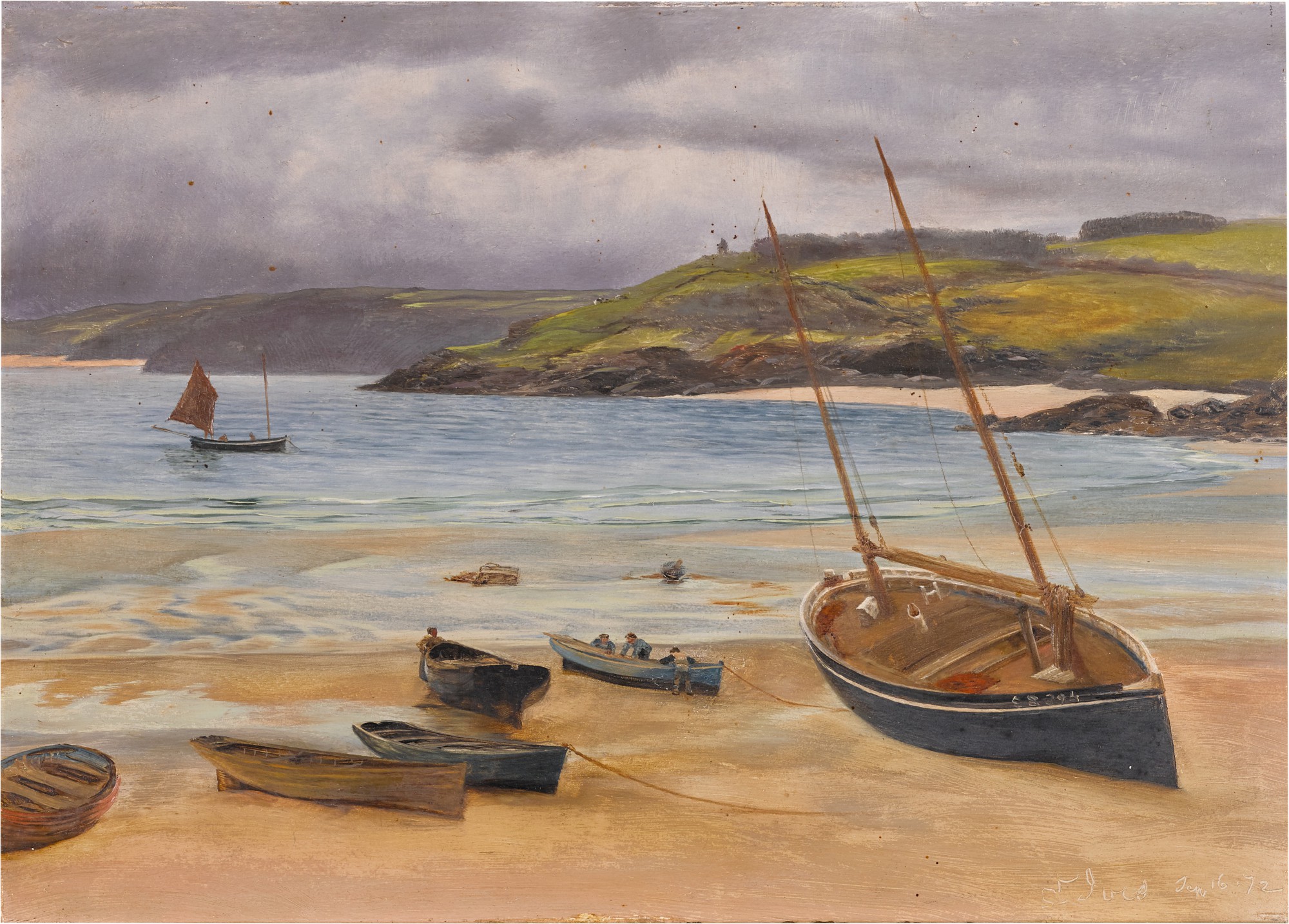 View Over the Beach, St Ives European and British Art, Part II 2022