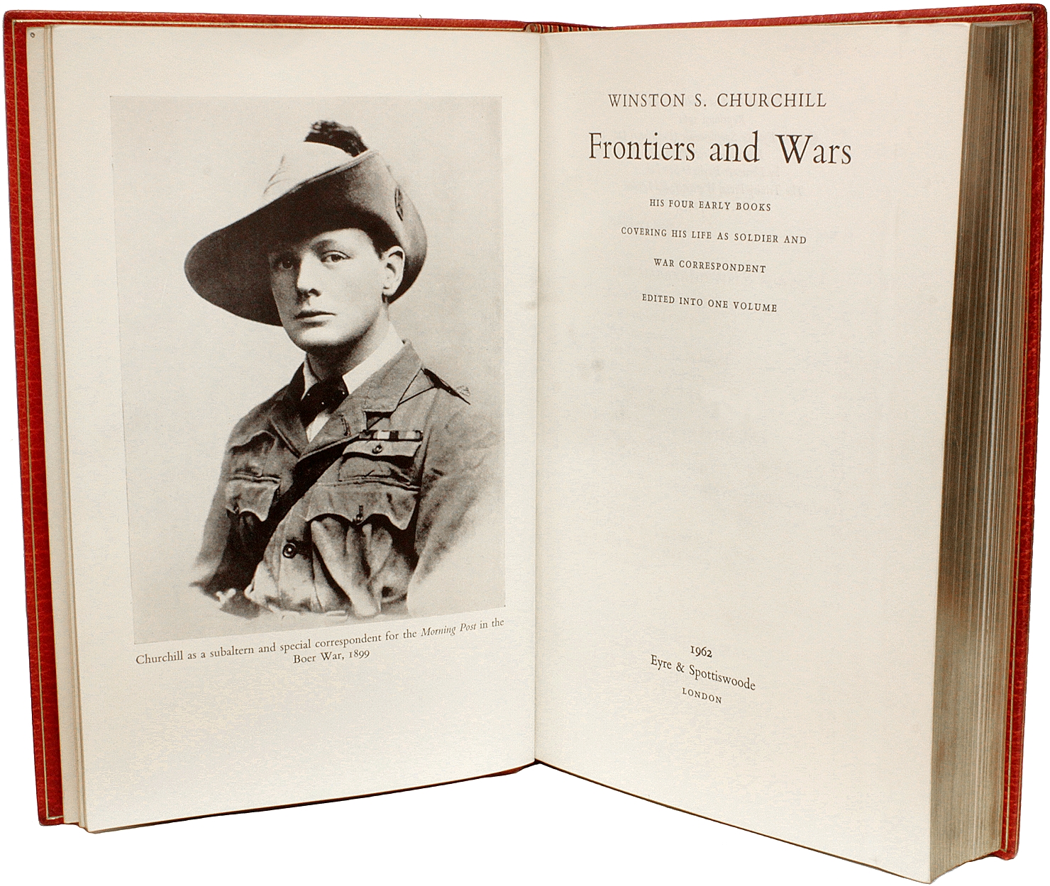 Winston Churchill Vintage Frontiers And Wars First Edition