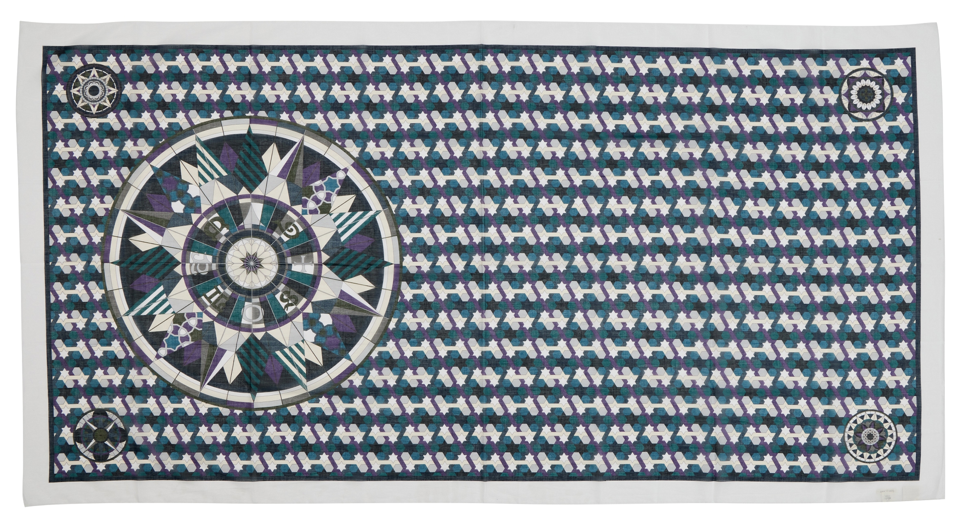 エルメス　ツイリー　羅針盤のバラ　シルク HERMES / エルメス | Rose de compas 羅針盤のバラ / シルク ツイリー