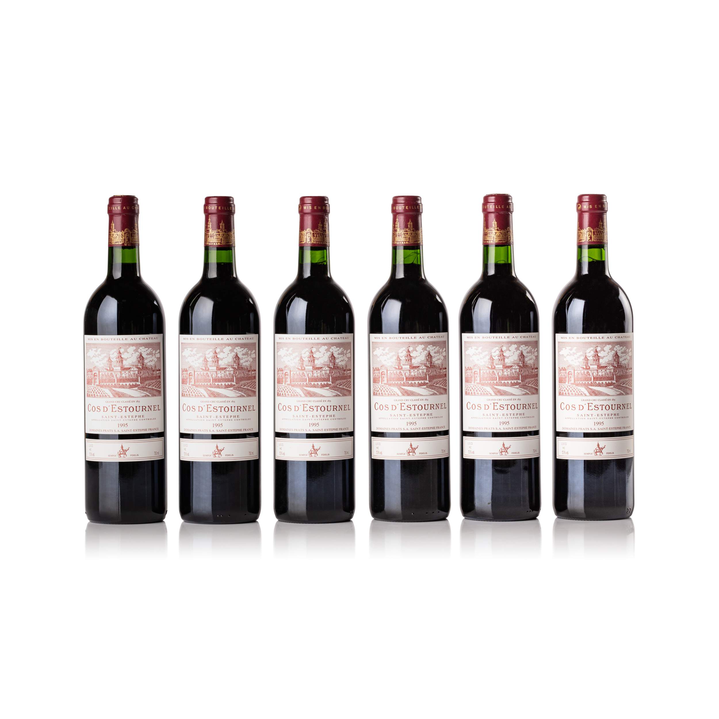 Château Cos d'Estournel 1995 (12 BT) Spectacular Cellars from Distinguished European