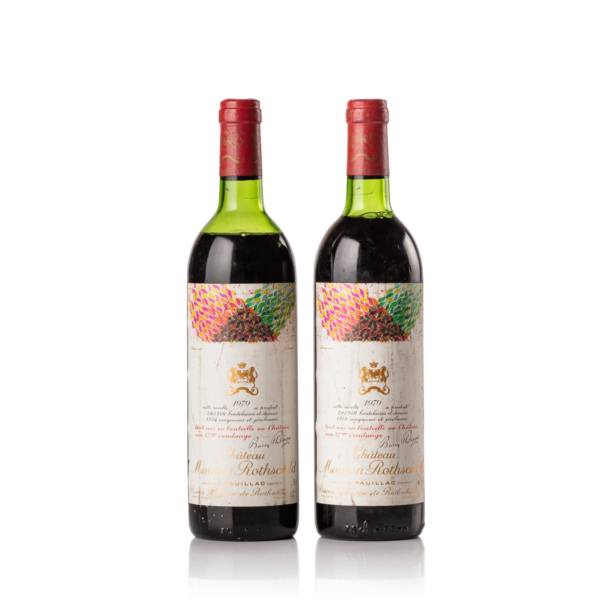 Château Mouton Rothschild 1979 (2 BT) Spectacular Cellars from Distinguished European
