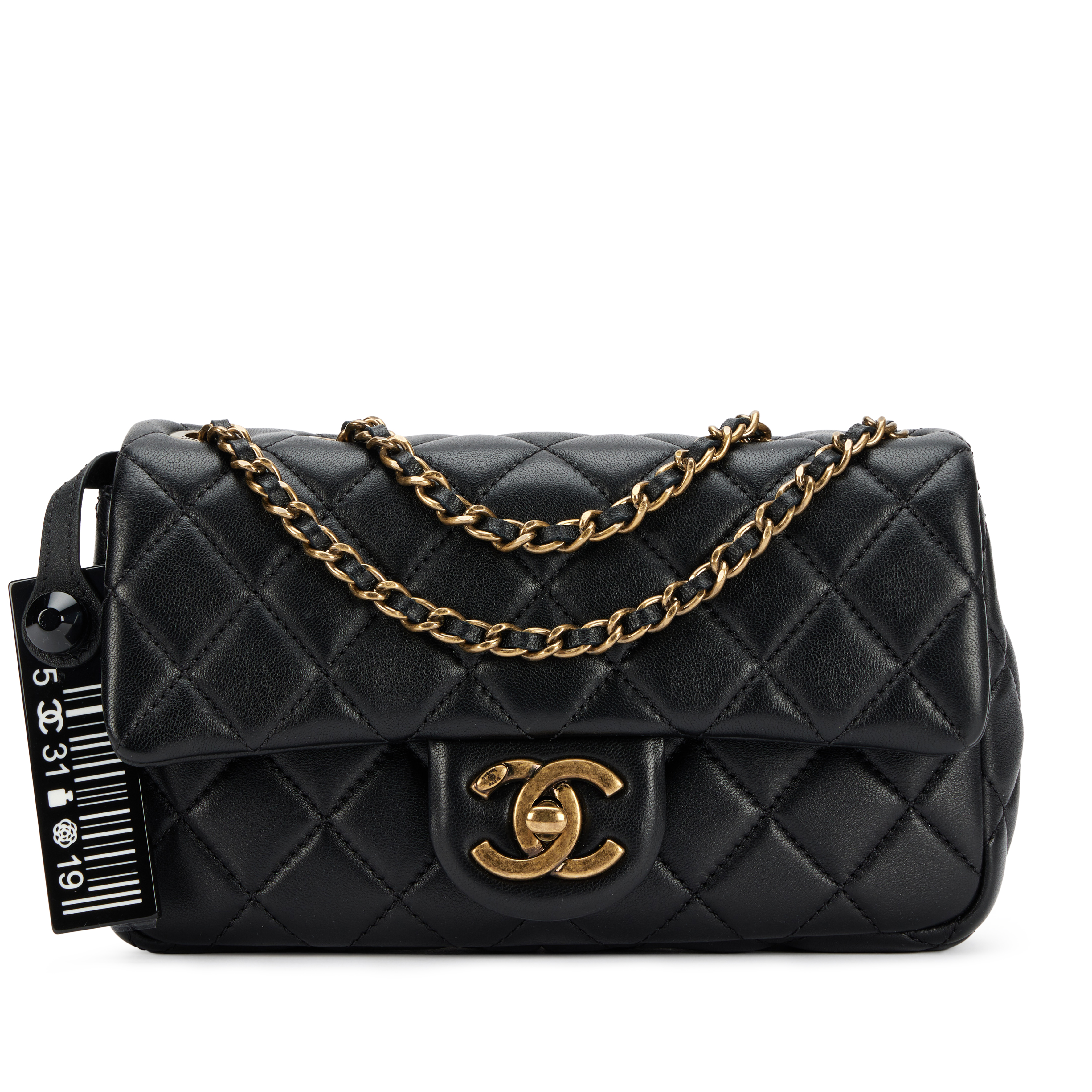 Chanel Black Quilted Lambskin 