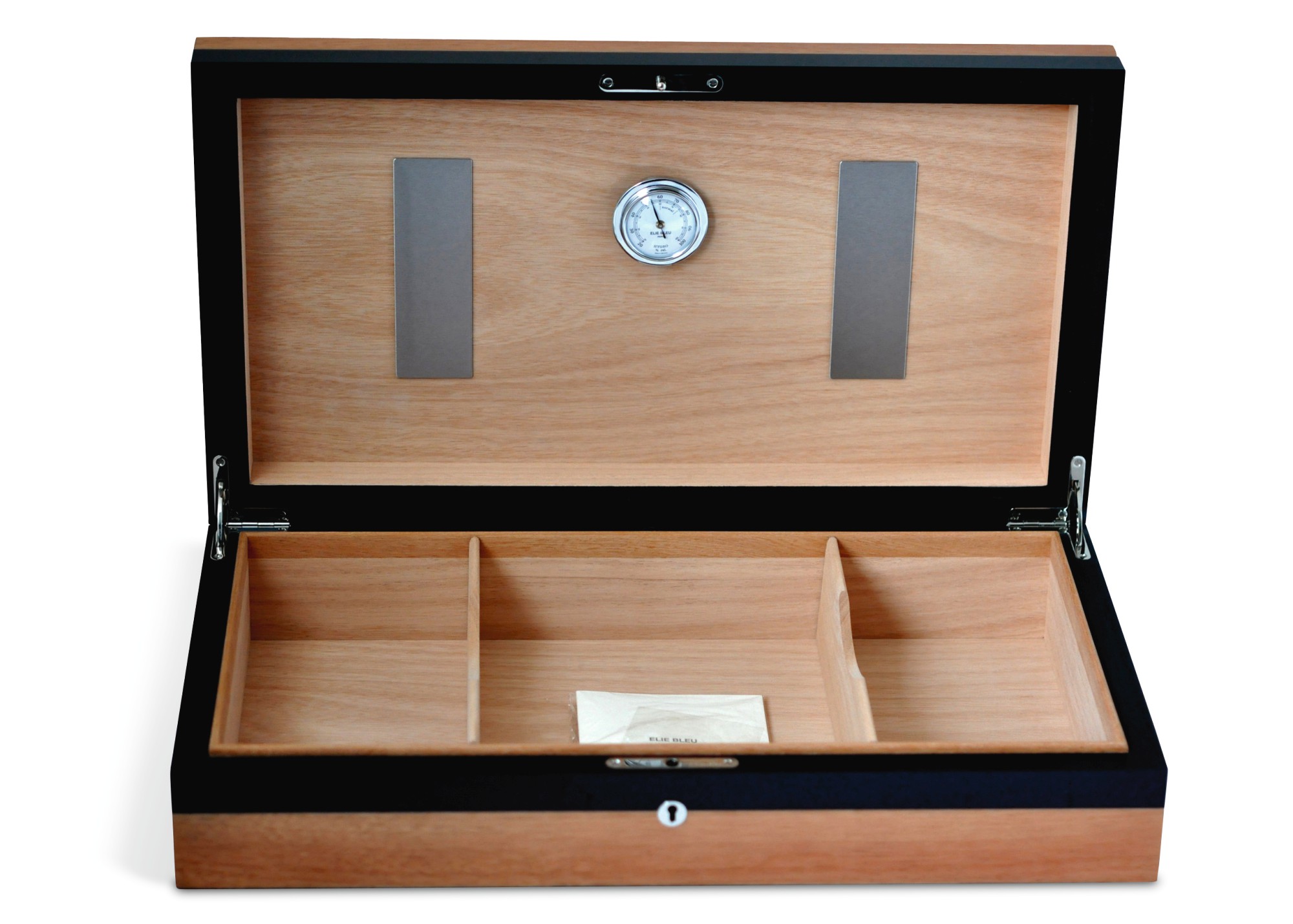 A French 'NorthAmerican' Cigar Humidor, Elie Blue Early 21st Century