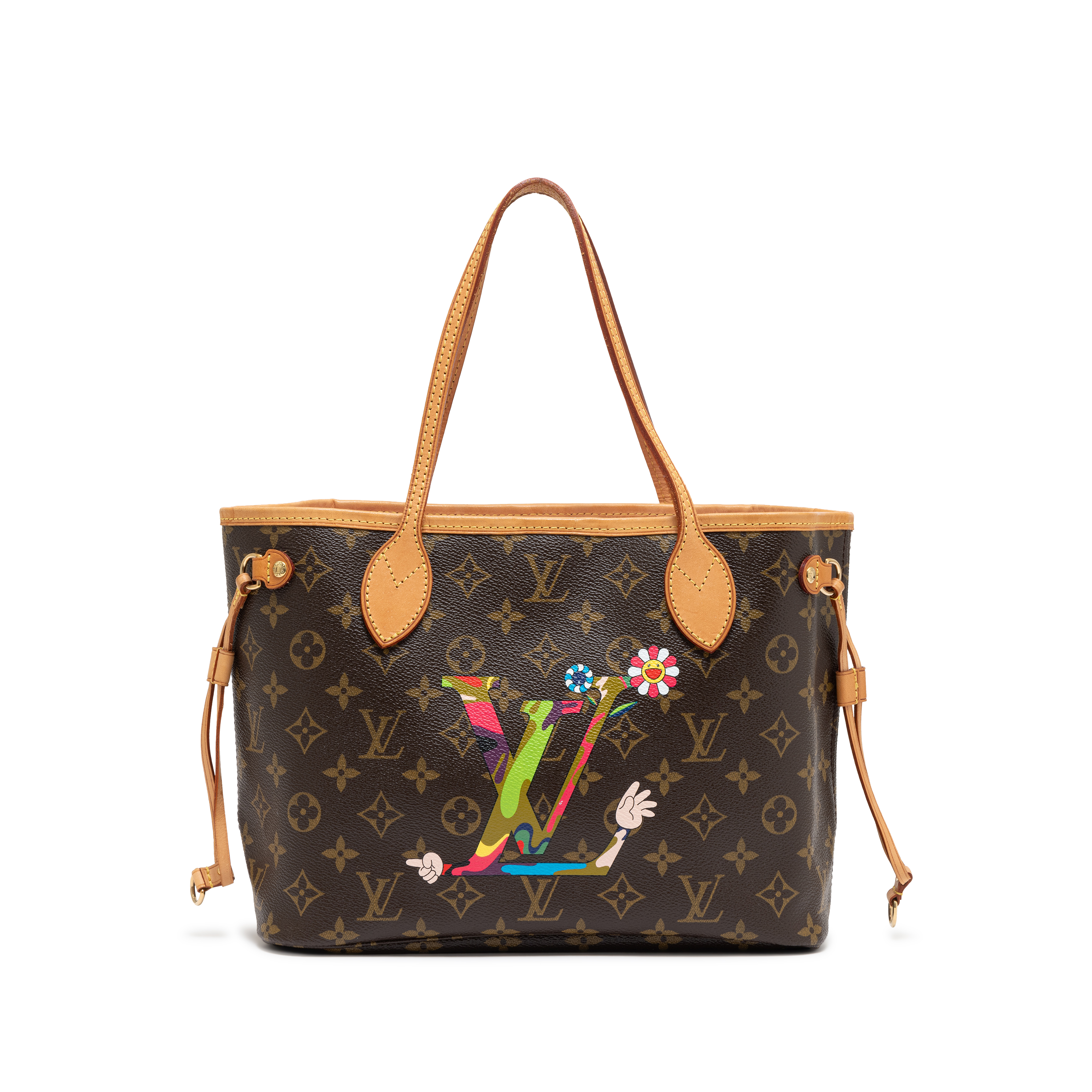 Louis Vuitton Takashi Murakami Multicolor Monogram Coated Canvas
