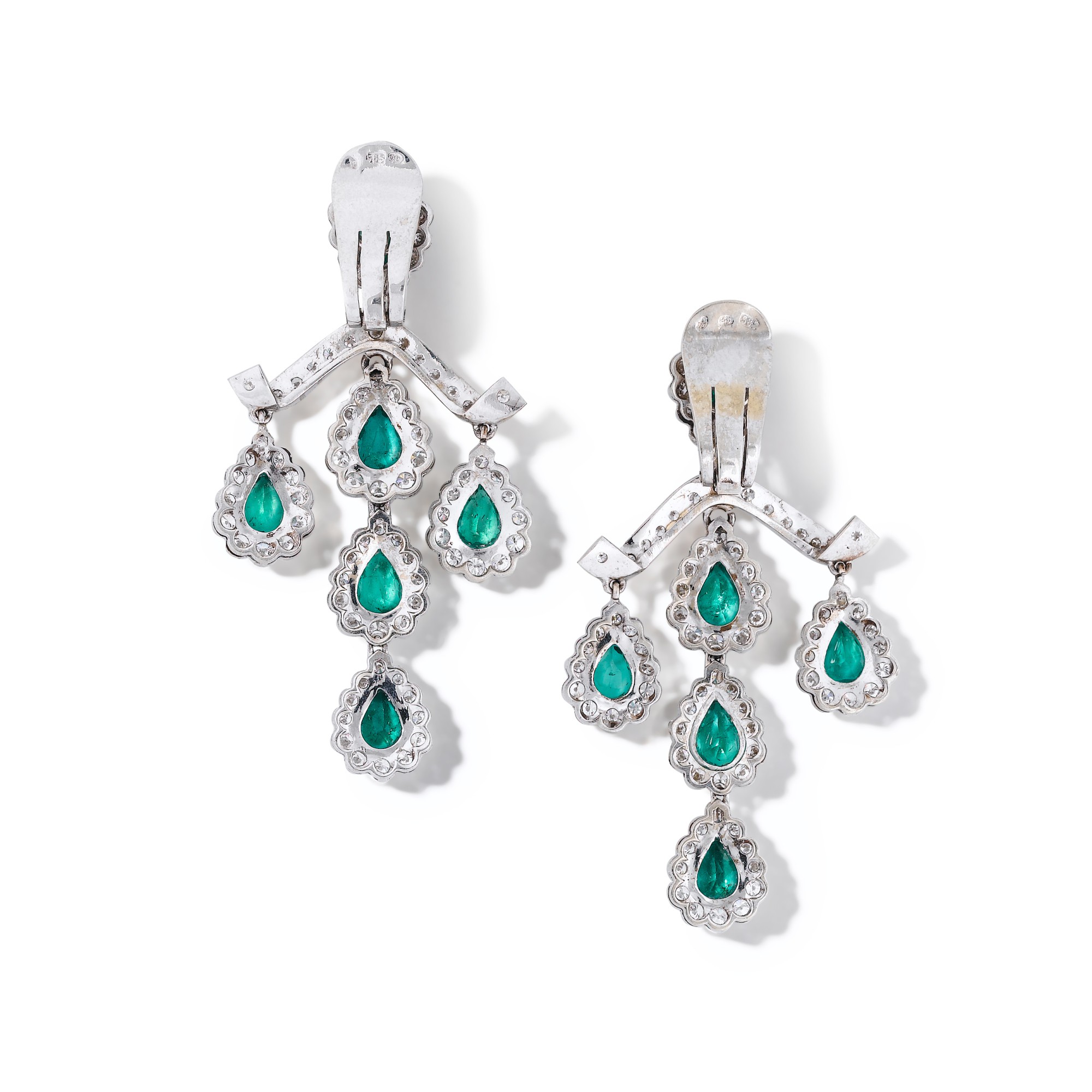 Clips D'oreilles Vintage Salvador Dali - Occasion - Fermoir Clips En Laiton