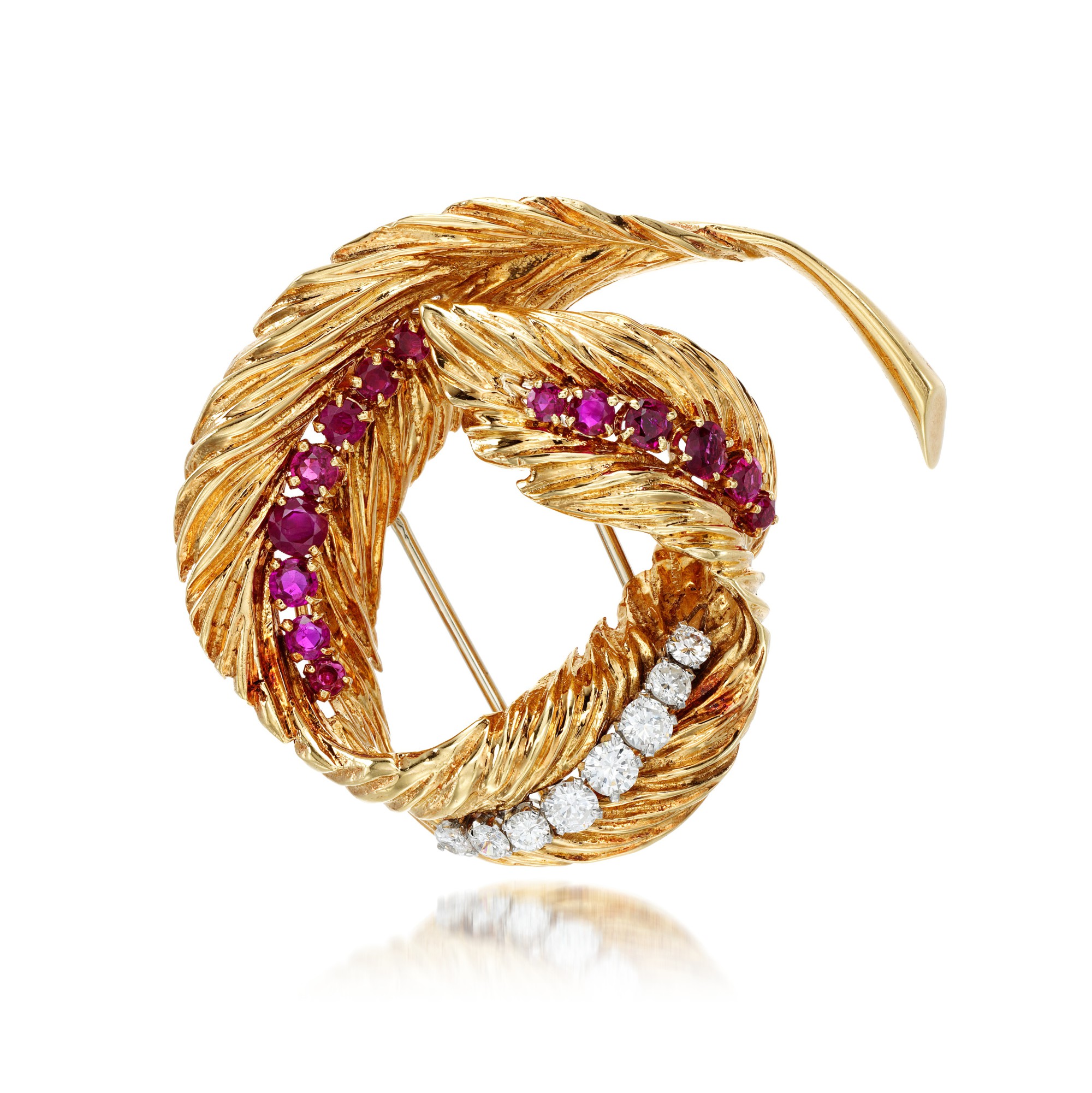 Ruby and diamond brooch, circa 1960 | Fine Jewels | 2022 | Sotheby's