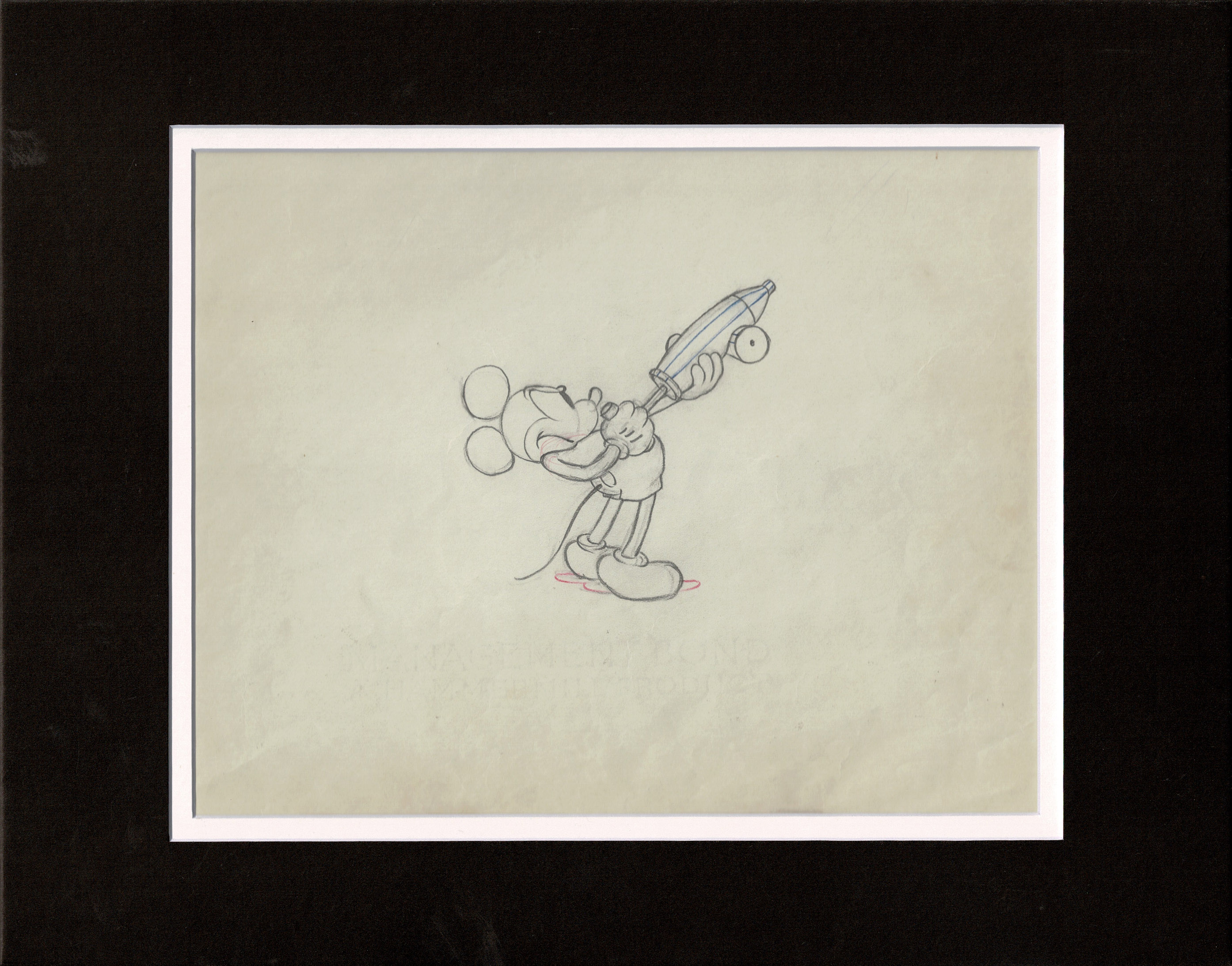 ミッキーマウス 鉛筆画 Mickey's Garden P-Mickey's Garden - Seaside Art Gallery