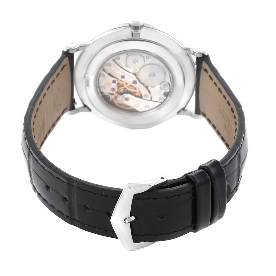 Patek Philippe Calatrava (Reference 5119G-001). A white gold manual wristwatch. - Image 6