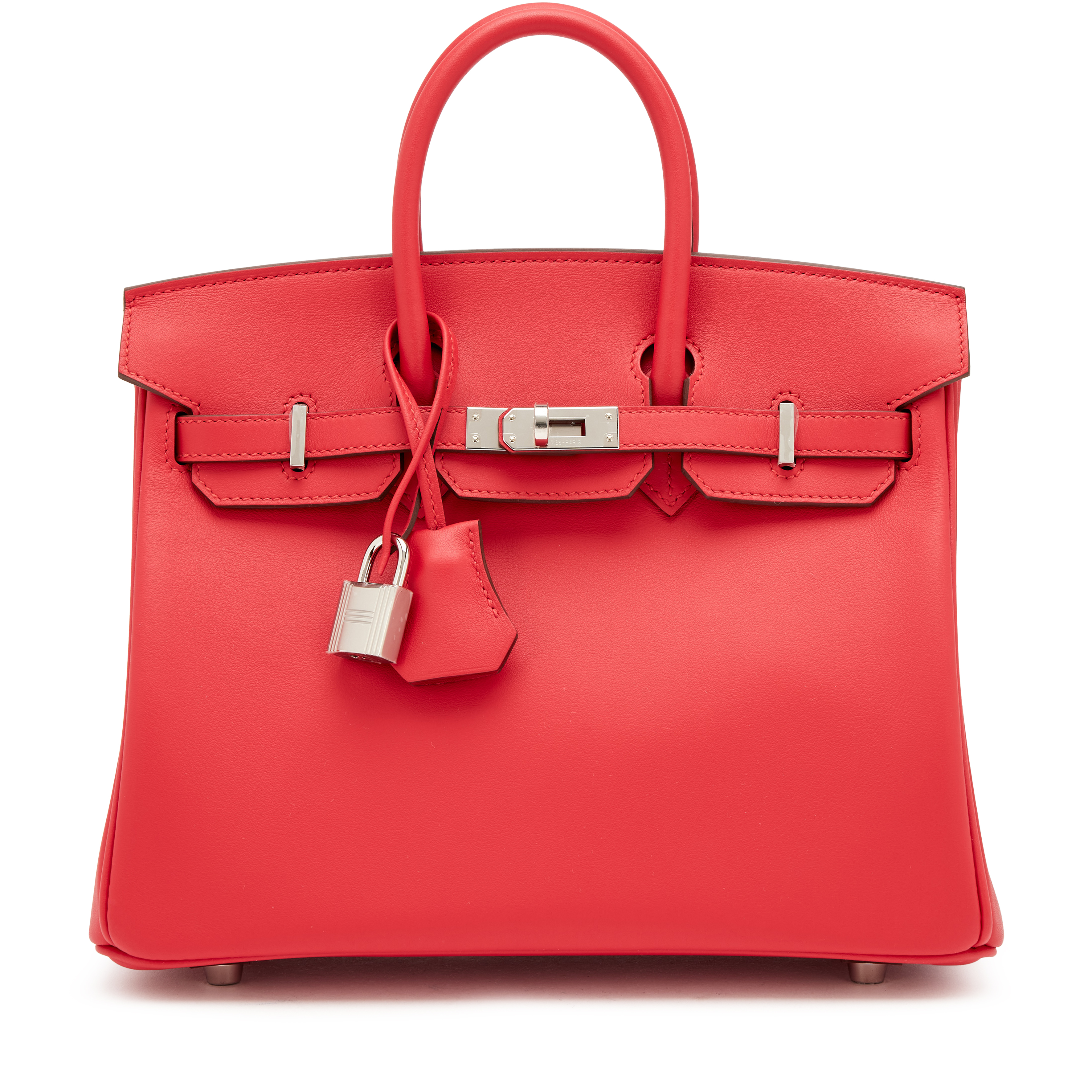 Hermès Rouge De Coeur Swift Birkin 25 Palladium Hardware, 2026
