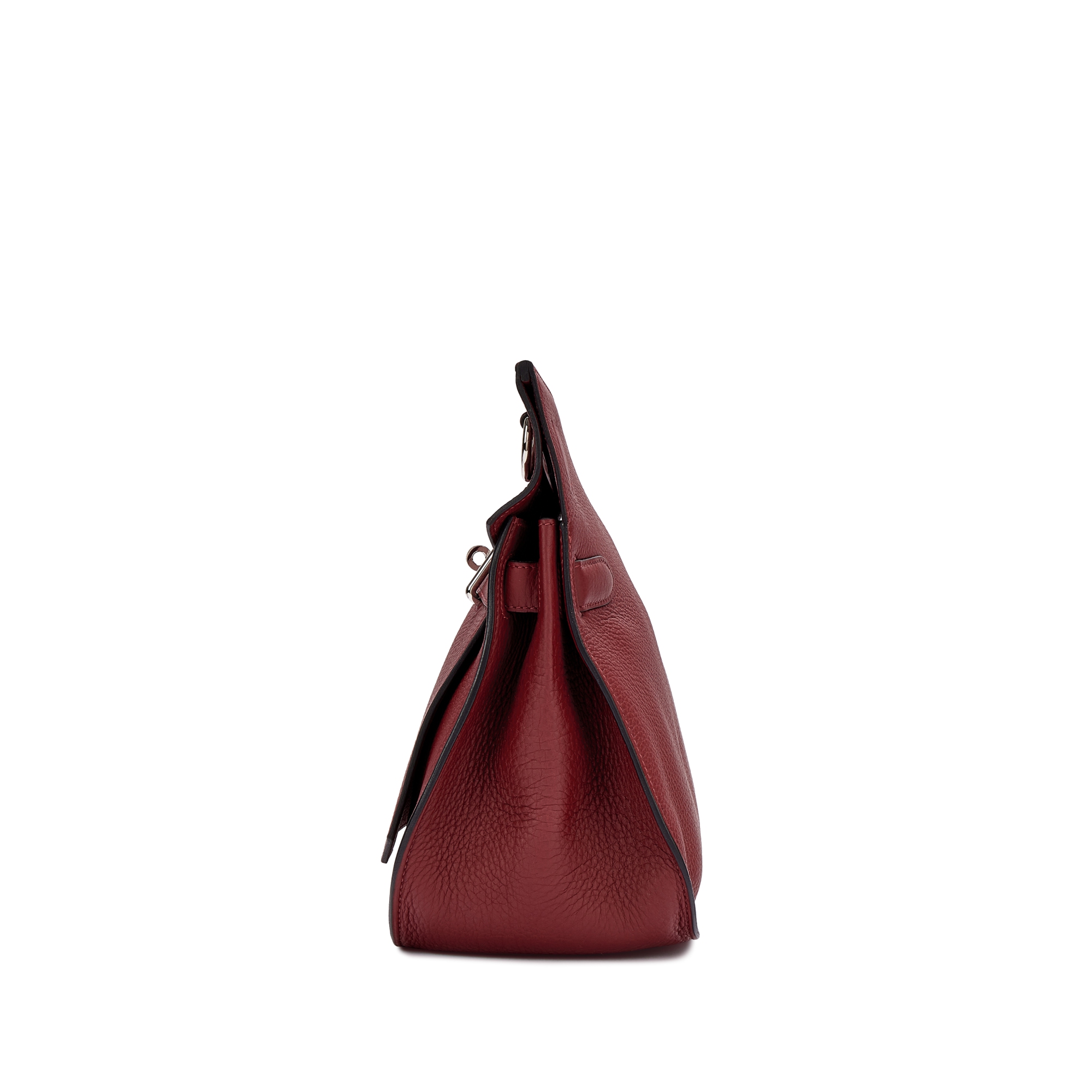 Hermès Rouge H Clemence Jypsiere 34 Palladium Hardware, 2008