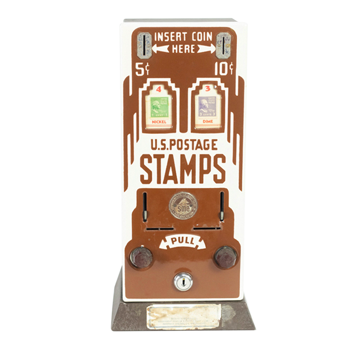 Shipman Mfg. Co Vintage Two Way Postage Stamp Vendor Available For
