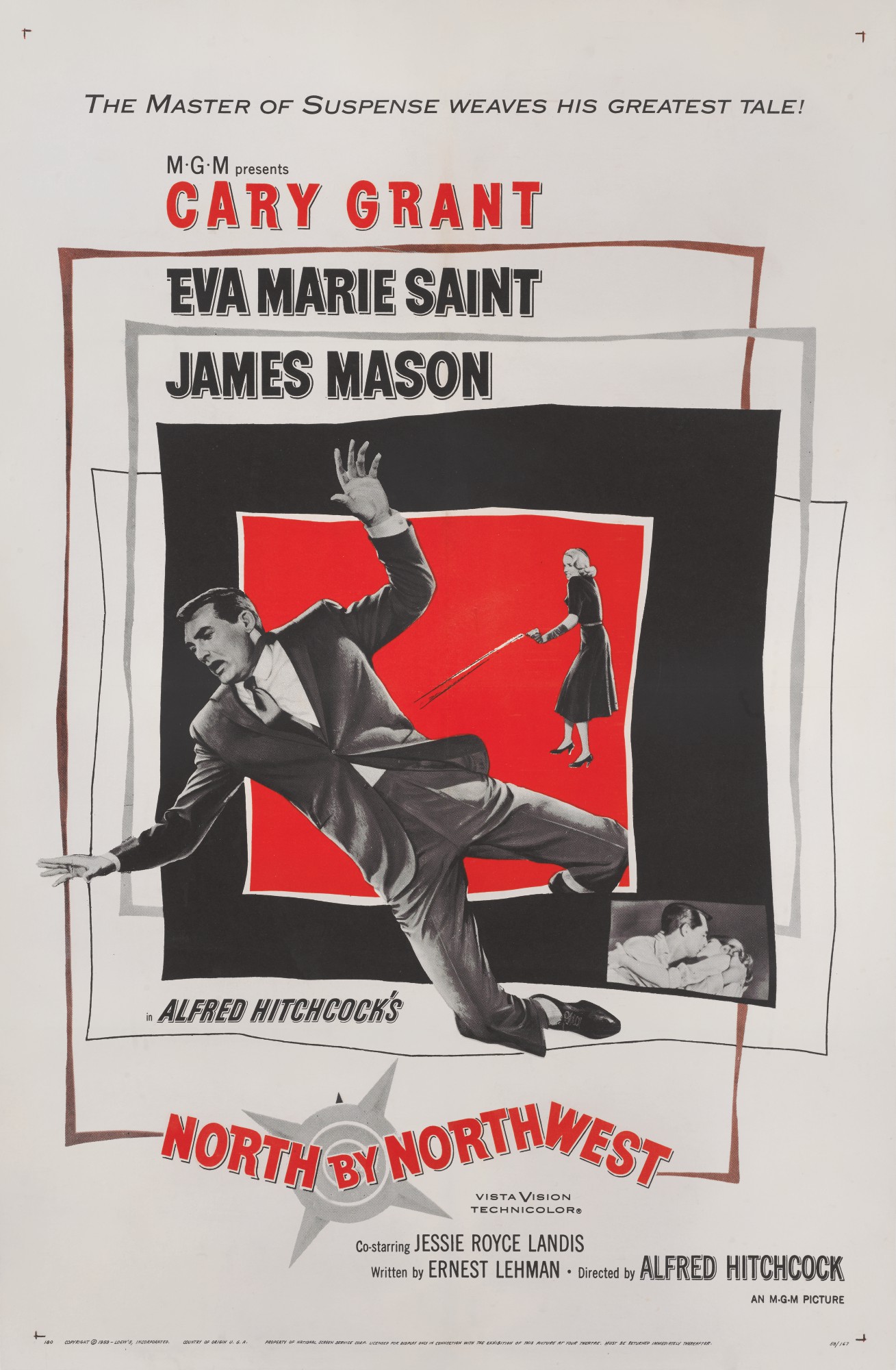 NORTH BY NORTHWEST (1959) POSTER, US Original Film Posters Online 2020 Sotheby's NORTH BY NORTHWEST (1959) POSTER, US Original Film Posters Online 2020 Sotheby's