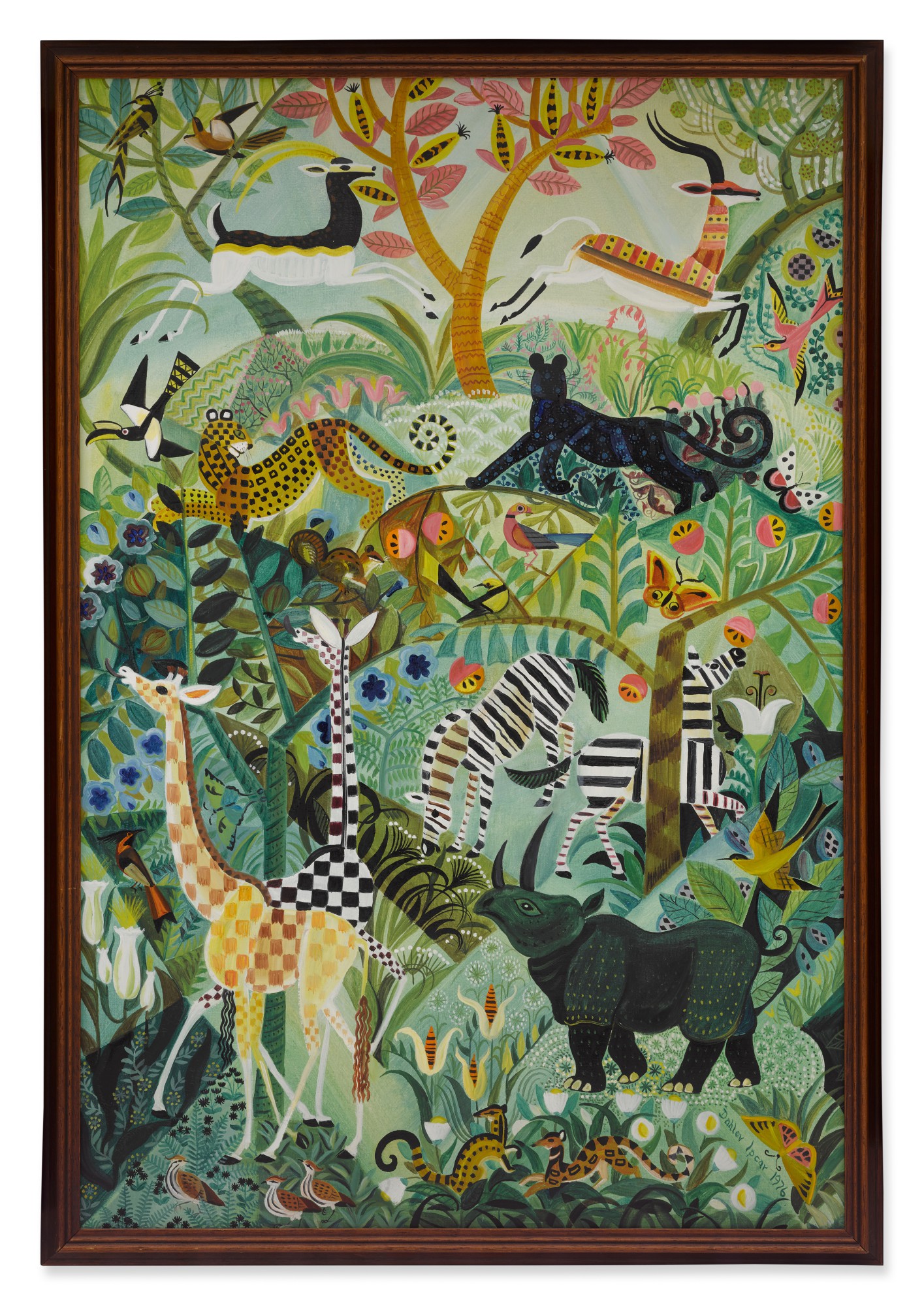Calico Jungle Two Centuries American Art 2021 Sotheby's