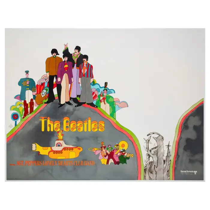 Heinz Edelmann , The Beatles Vintage British Yellow