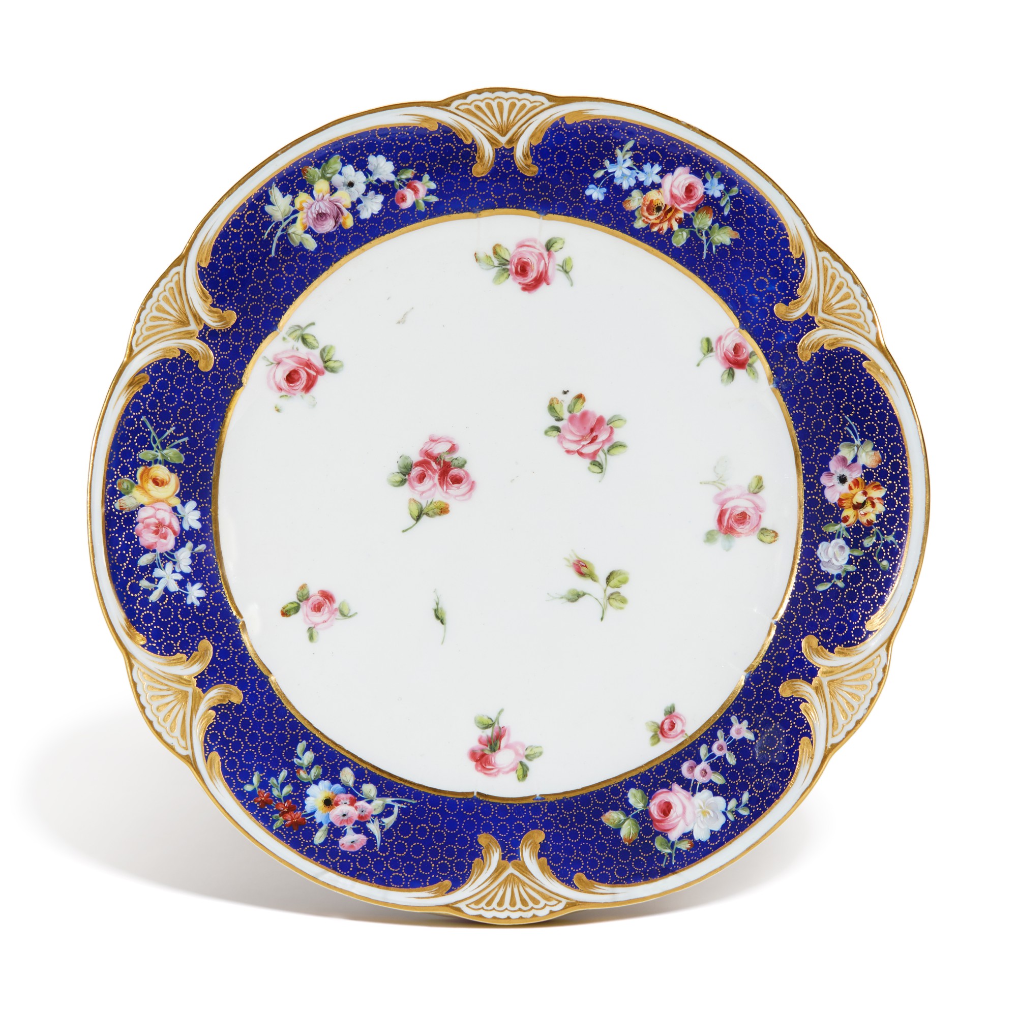A SÈVRES PLATE, 1769 Porcelain of Royal and Noble Distinction 2020