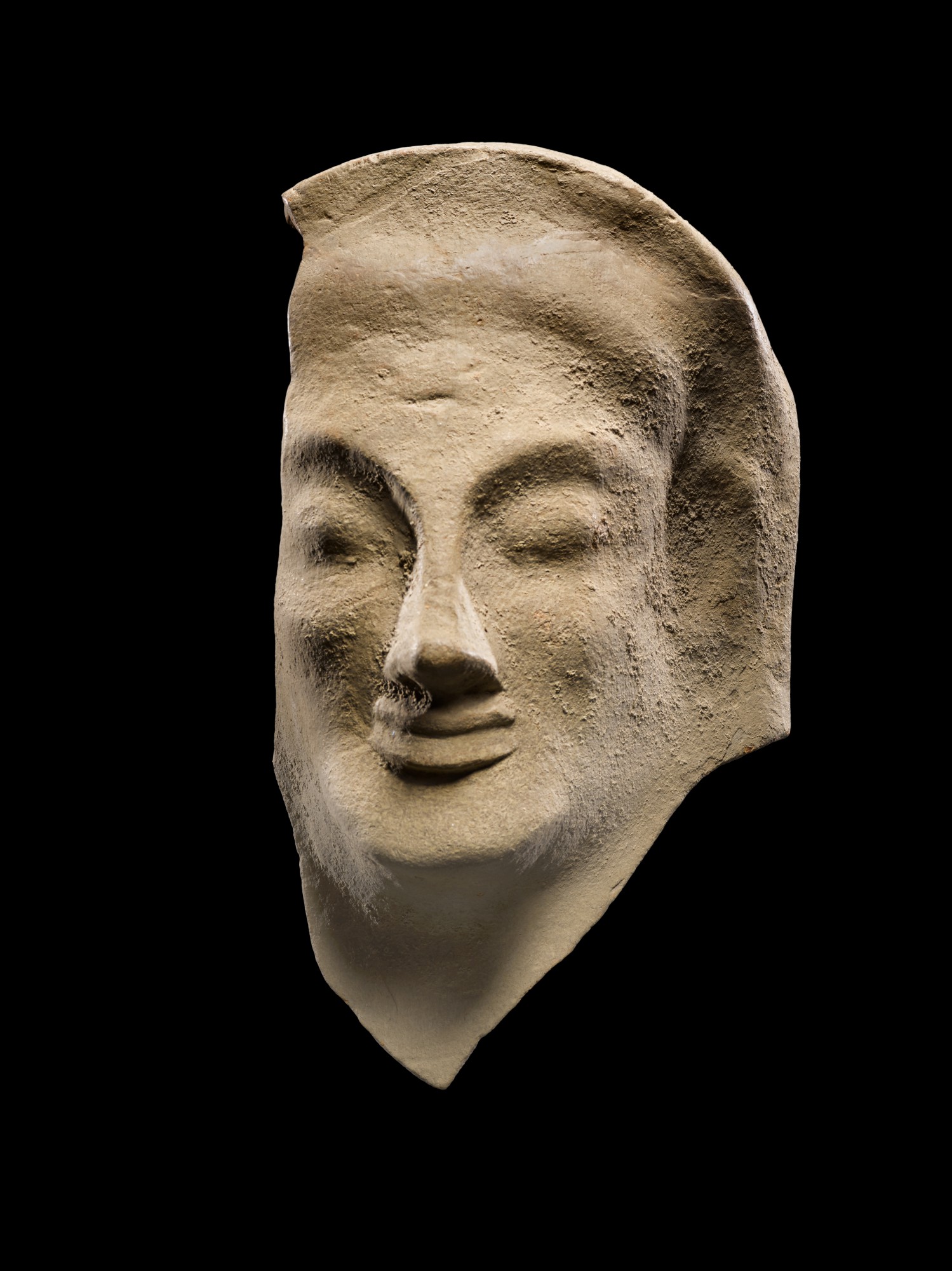 A Terracotta Protome of a Goddess, Magna Graecia, circa late 6th ...