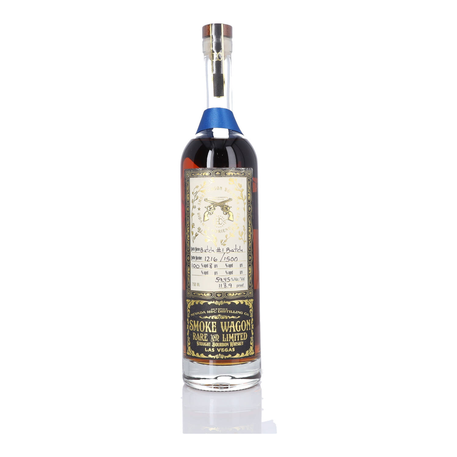 Smoke Wagon Rare and Limited 8 Year Old 118.9 Proof NV (1 BT 75cl) Whisky & Whiskey The