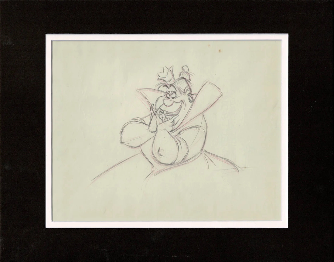 Walt Disney Studios Vintage Alice In Wonderland Animation Production  Drawing Available For Immediate Sale At Sotheby's, image size:1100x864