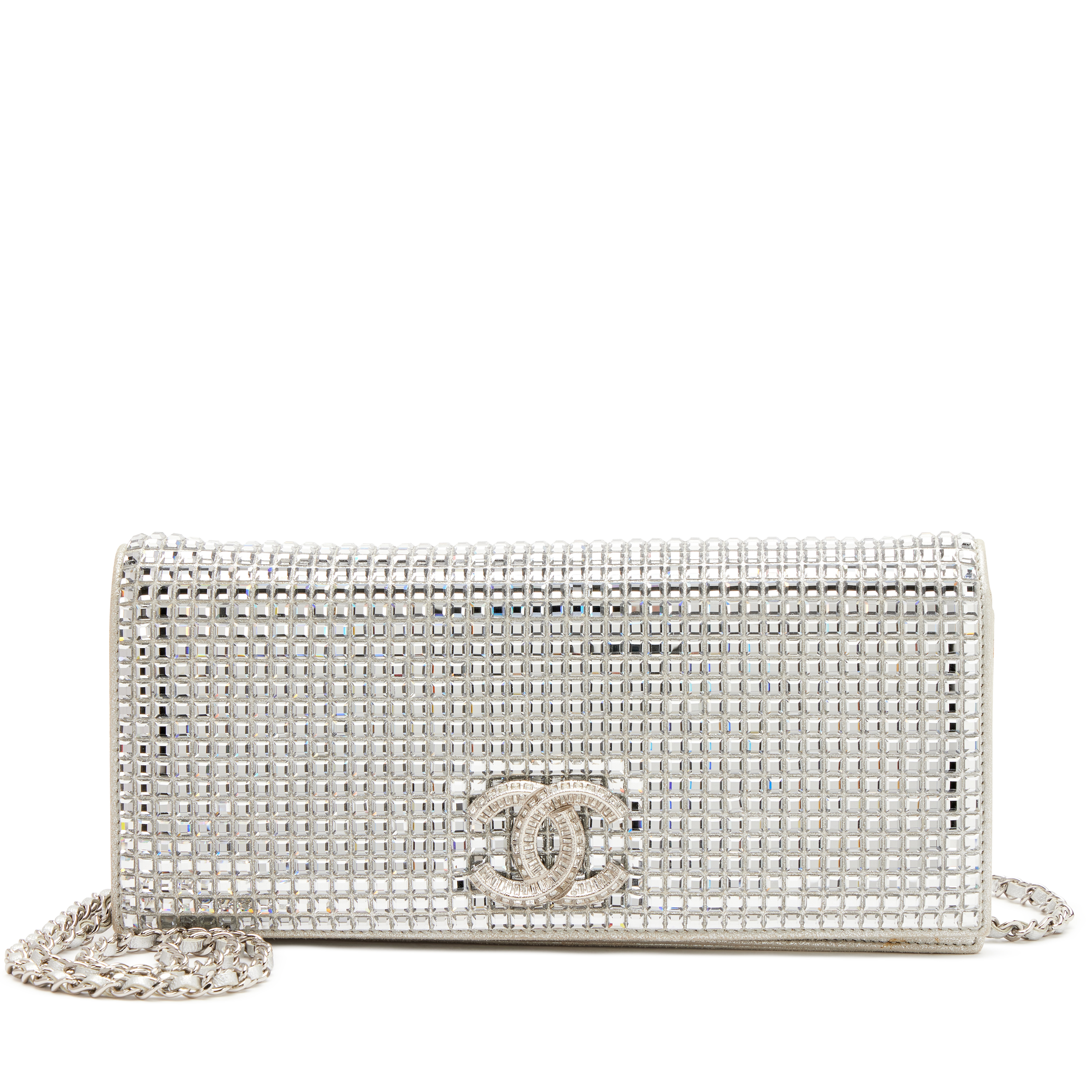 Chanel Coco Silver Hardware Rhinestones #321838C83B CHANEL Rhinestone Silver Fashion Jewelry for Sale - eBay main image 3