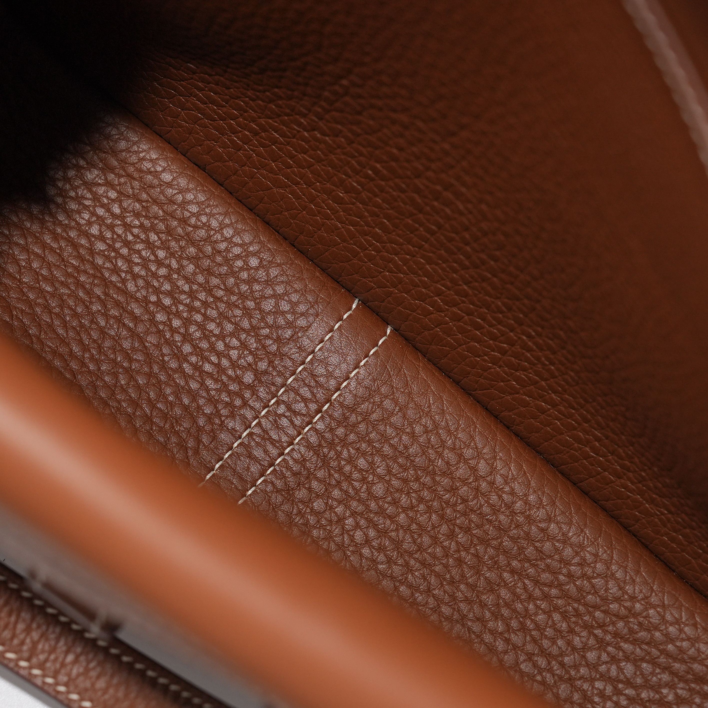 Hermès Gold Clemence Halzan 25 Gold Hardware, 2021 Available For