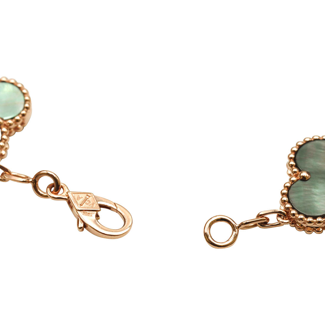 Van Cleef & Arpels Diamond And Mother Of Pearl Alhambra