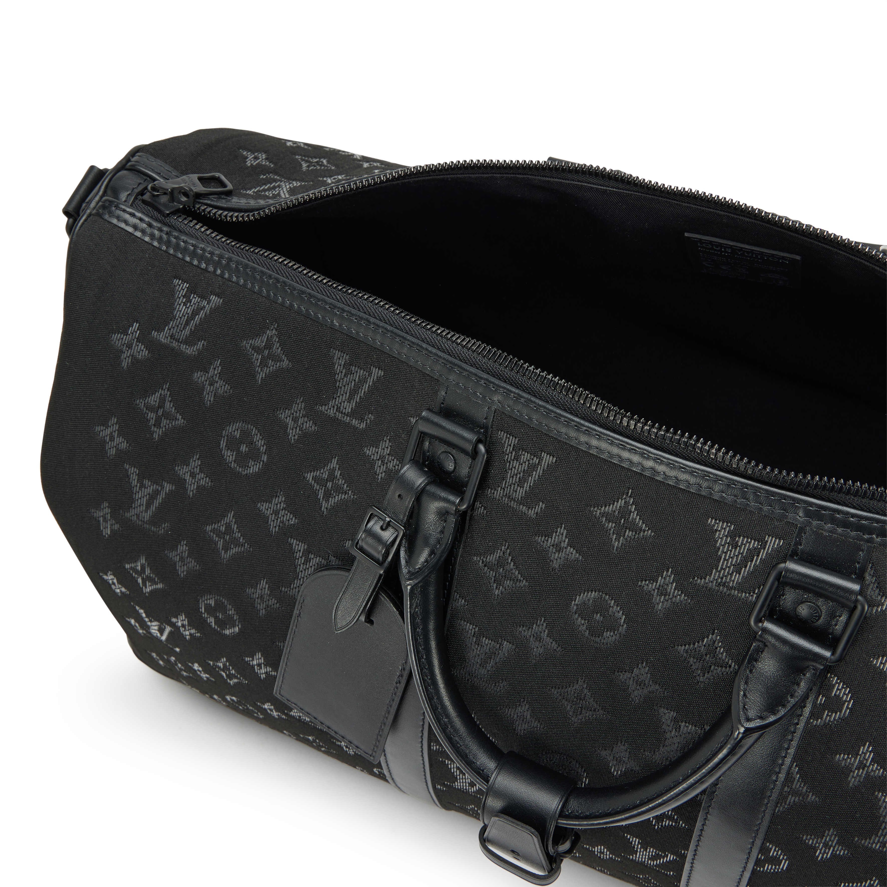 Louis Vuitton Virgil Abloh Black Monogram Jacquard Light Up