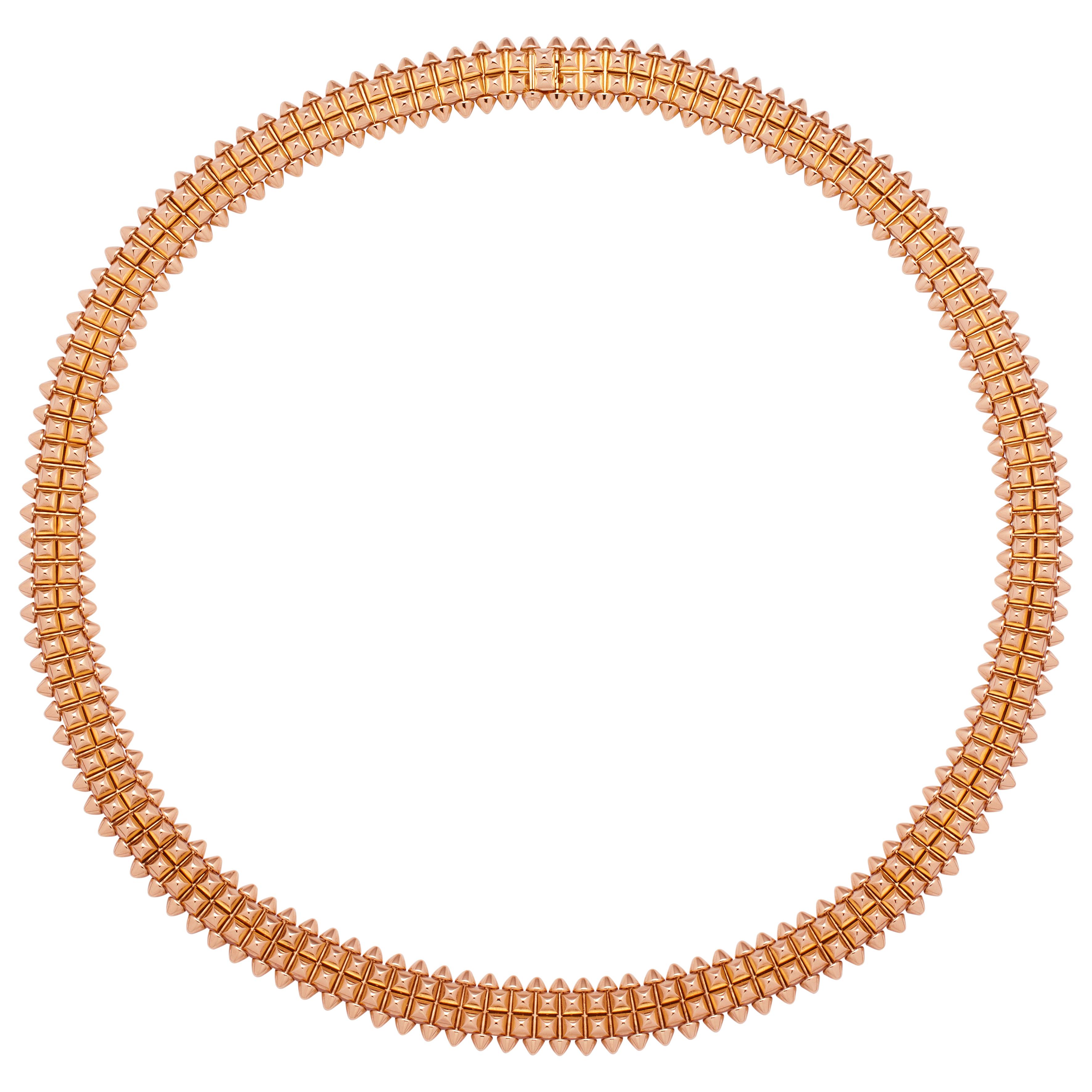 【Cartier】Clash de Cartier ネックレス 18K rose 送料込み Cartier】Clash de Cartier ネックレス 18K rose 送料込み