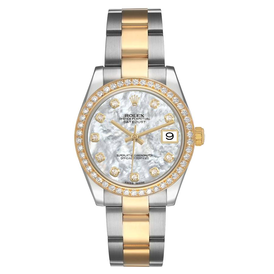 Rolex Datejust (Reference 178383). A 31mm Yellow Gold Stainless