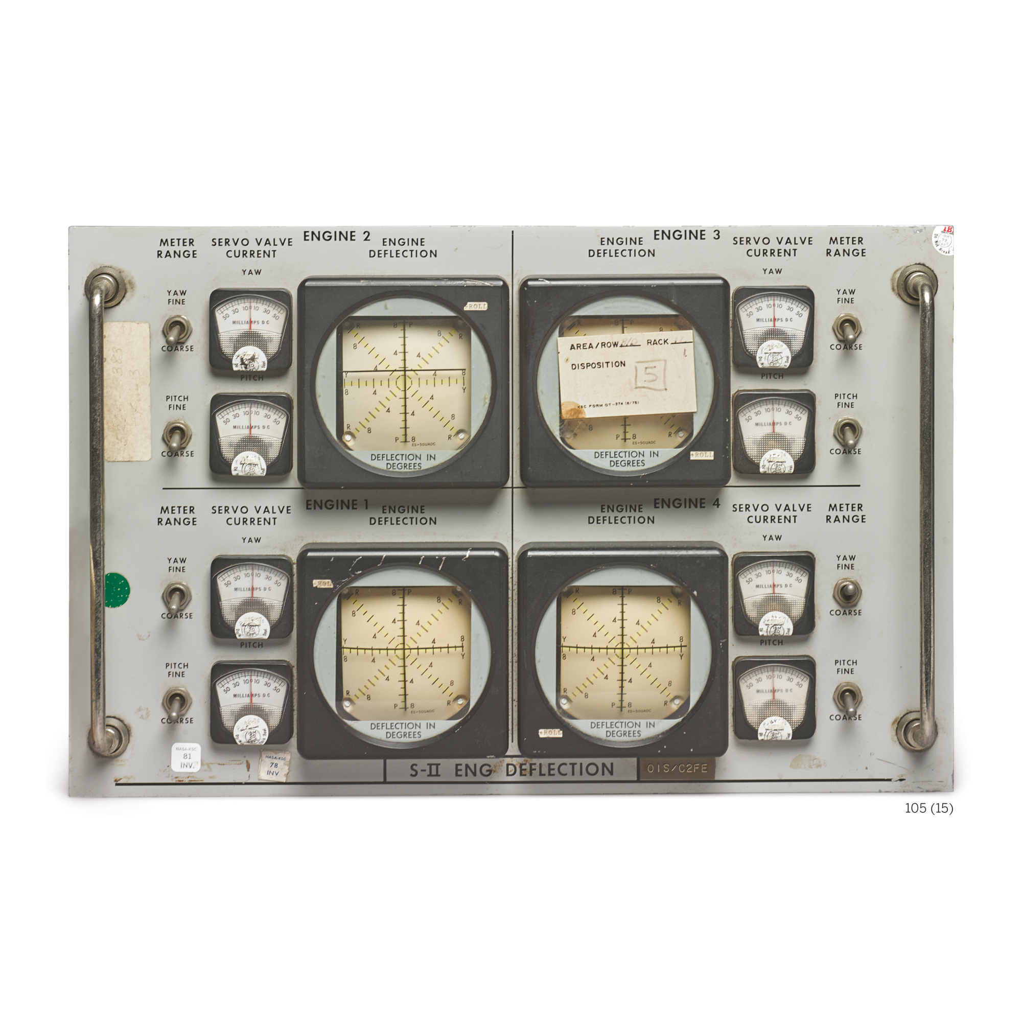 [APOLLO PROGRAM]. SATURN V & SATURN IB/ APOLLO FIRING ROOM CONTROL ...
