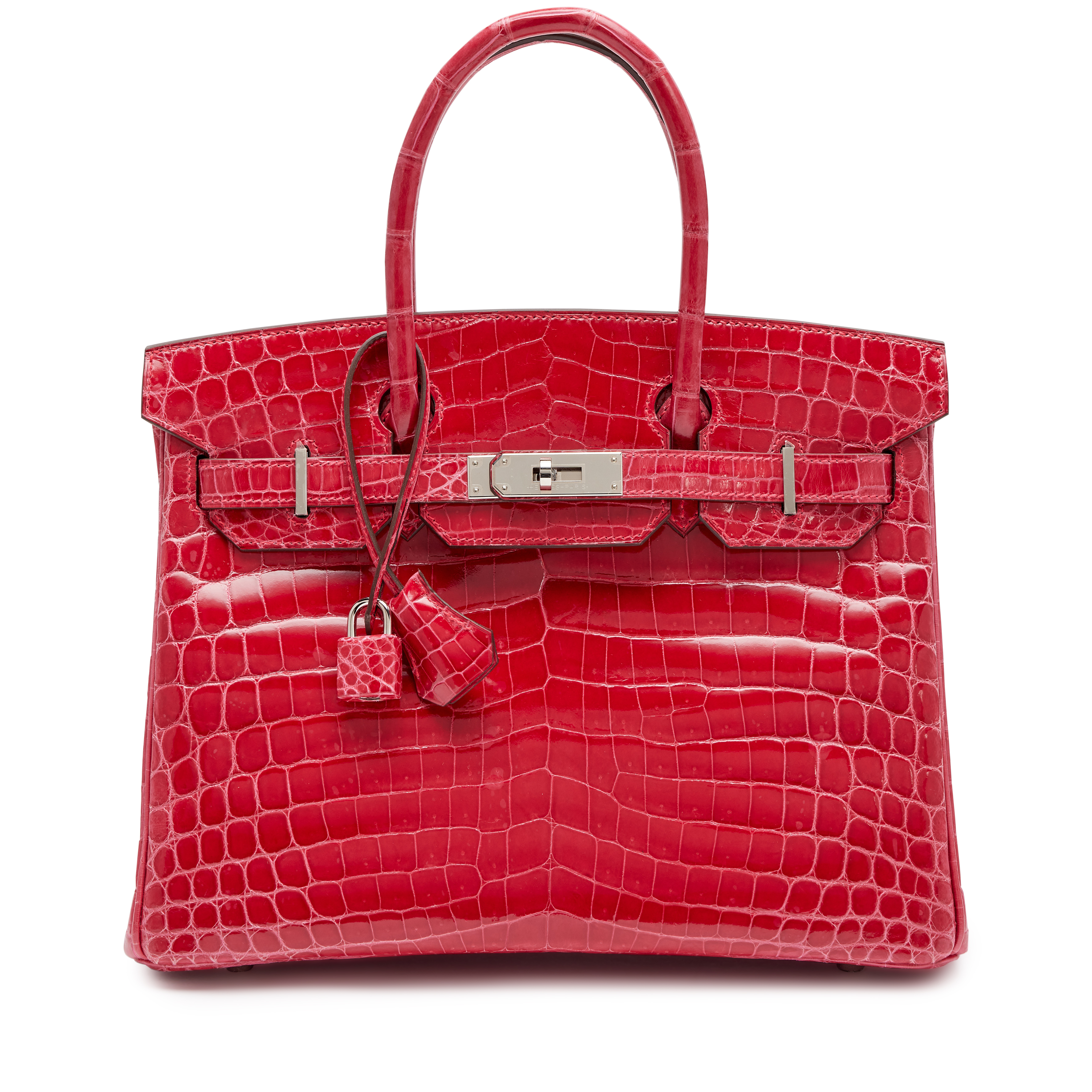 Hermès Rose Extreme Niloticus Crocodile Birkin 30 Palladium