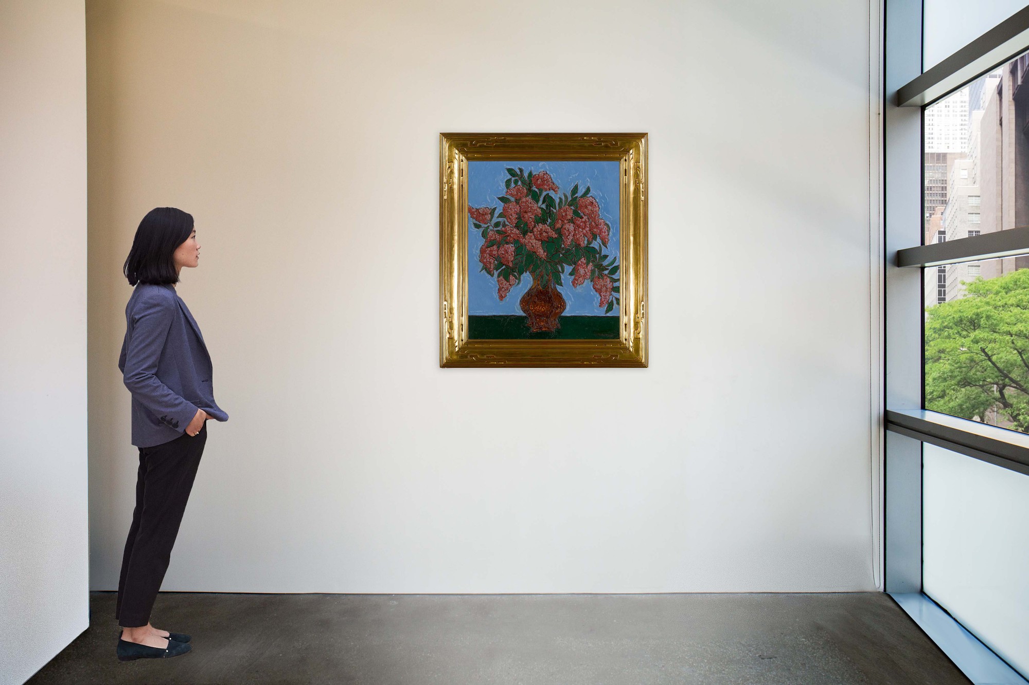 ELSIE DRIGGS LILACS American Art 2020 Sotheby's