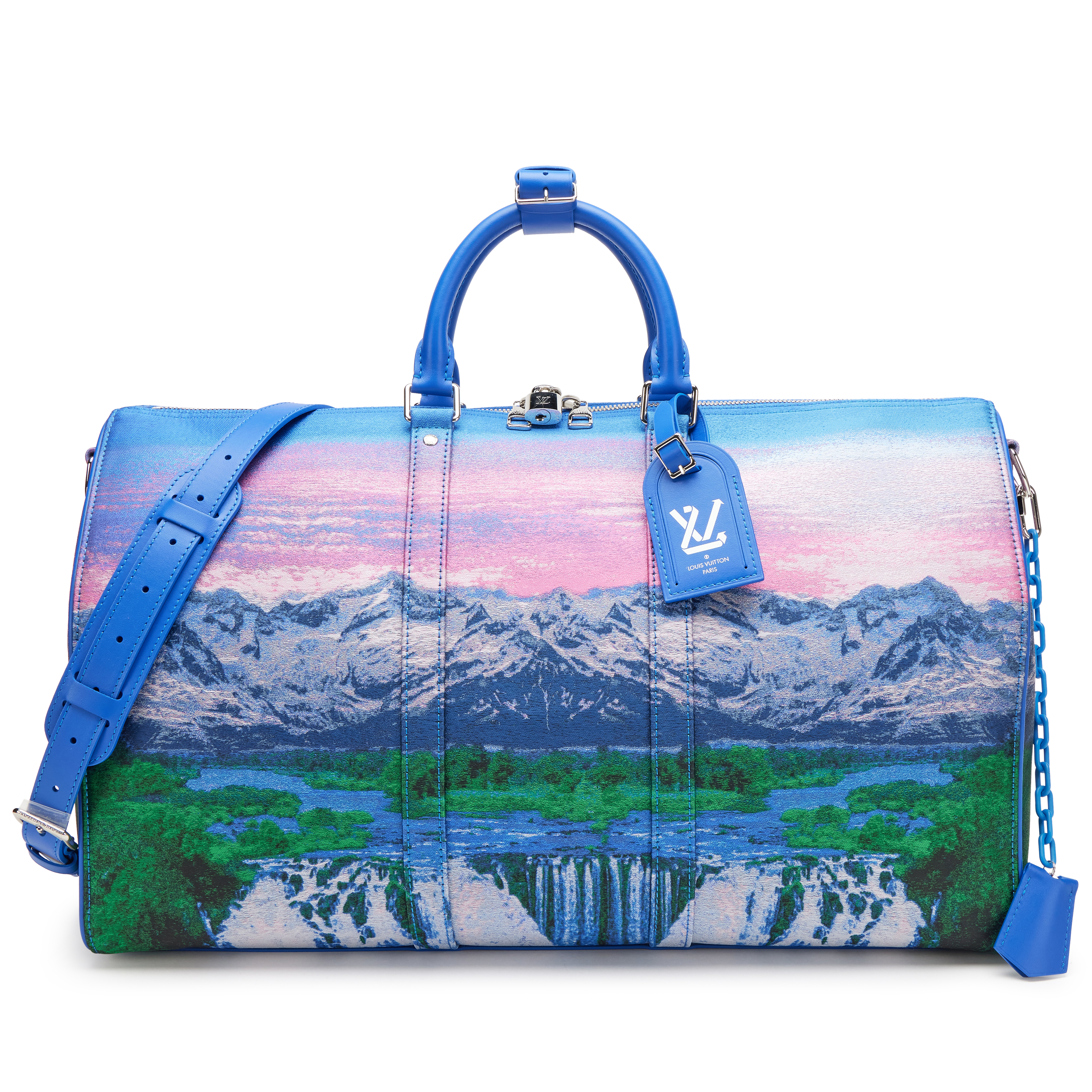 Louis Vuitton Virgil Abloh Multicolor Jacquard Polyester Landscape
