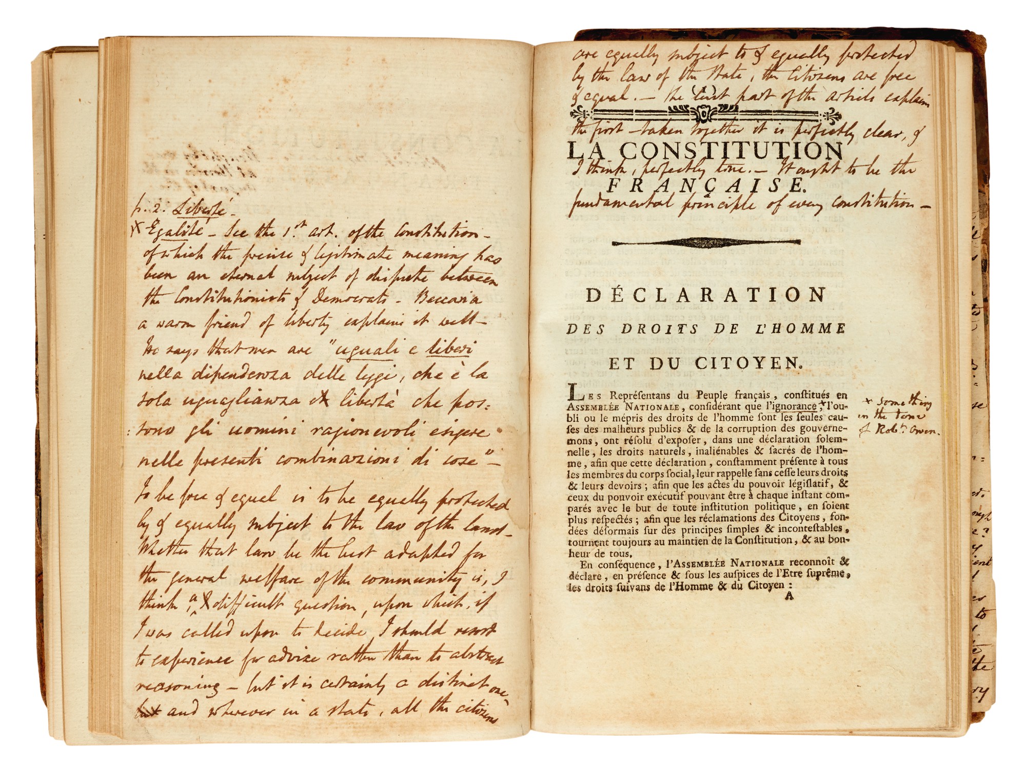 BURKE Reflections on the Revolution in France, Philip Francis's