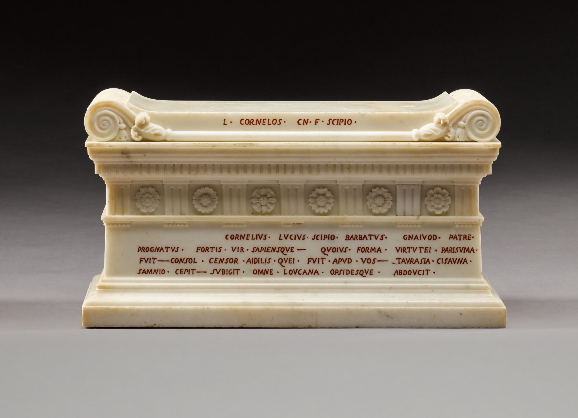 Tomb of Lucius Cornelius Scipio Barbatus TOMASSO The More a Thing is