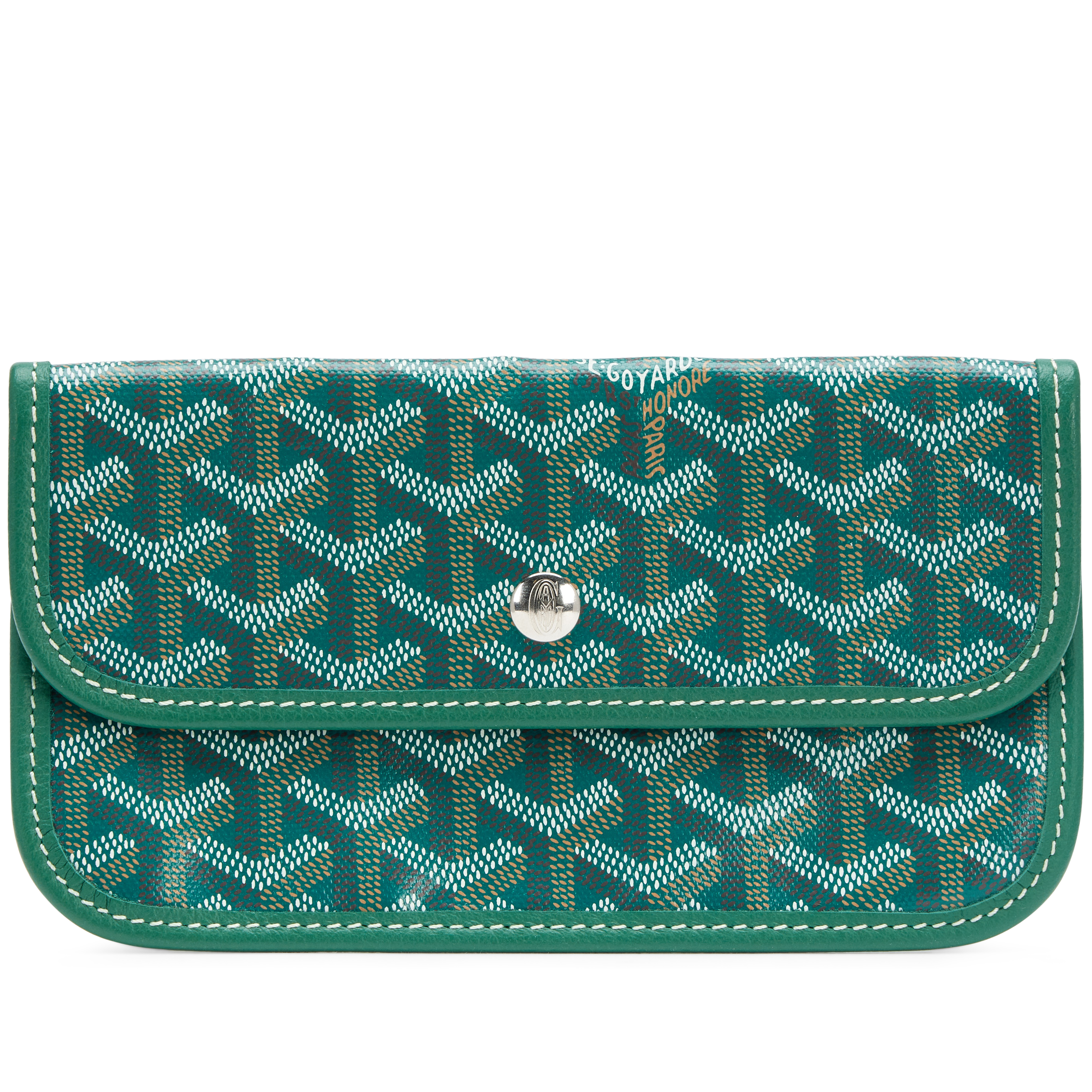 Goyardine St. Louis pouch coated canvas wallet Pre-loved St Louis Pouch - £180 main image 4