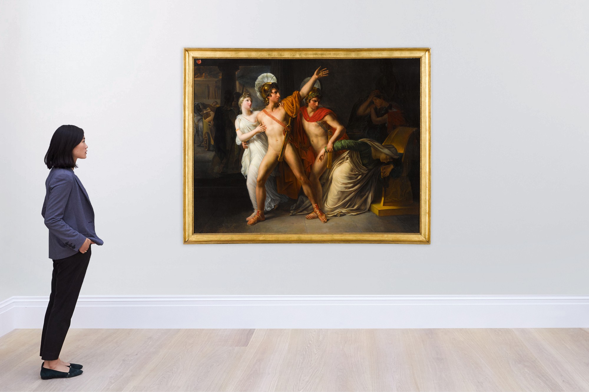 Castor and Pollux saving Helen A Mayfair PiedàTerre An Interior by