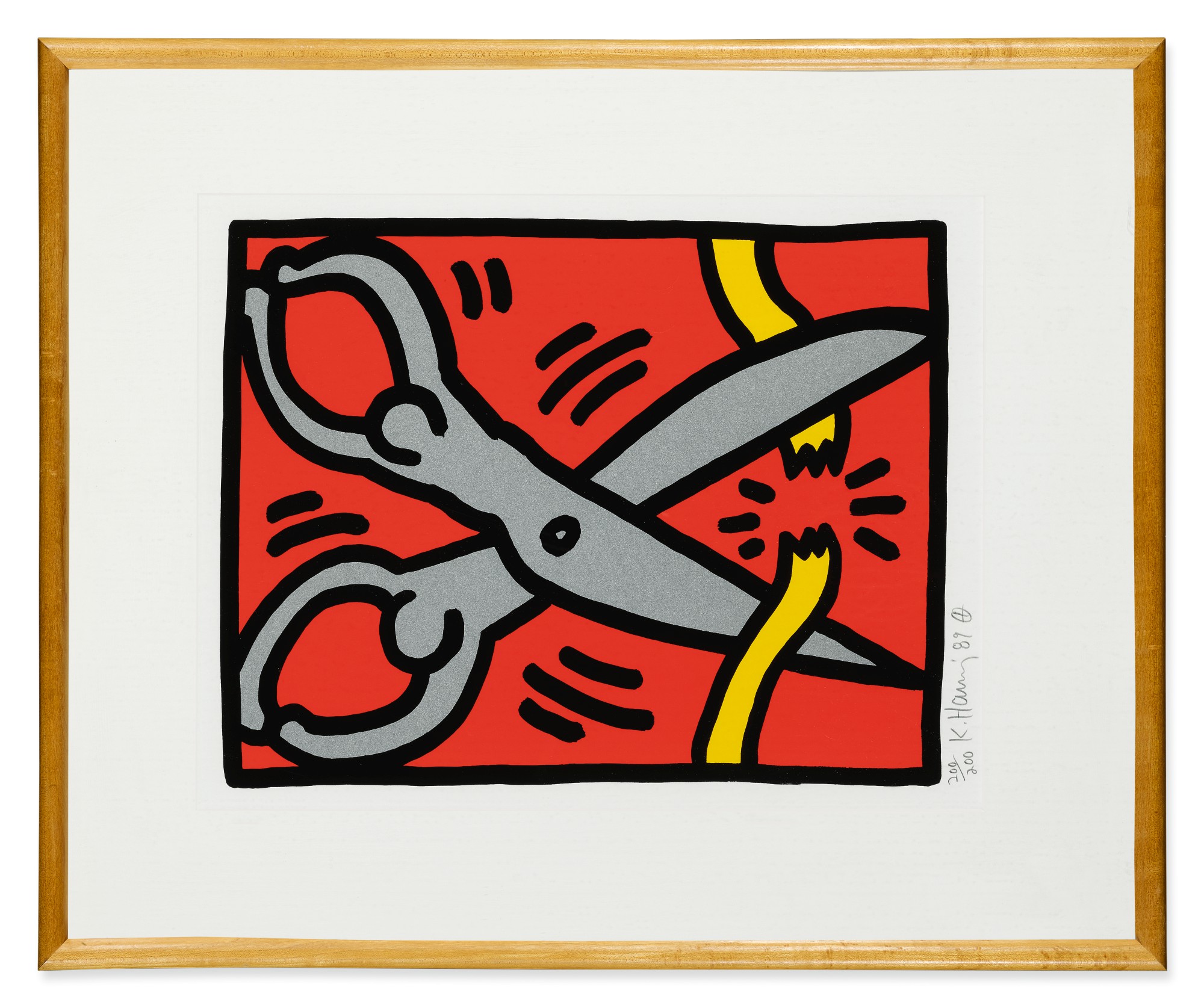 KEITH HARING POP SHOP III ONE PLATE (LITTMANN P. 144) Prints & Multiples 2020 Sotheby's