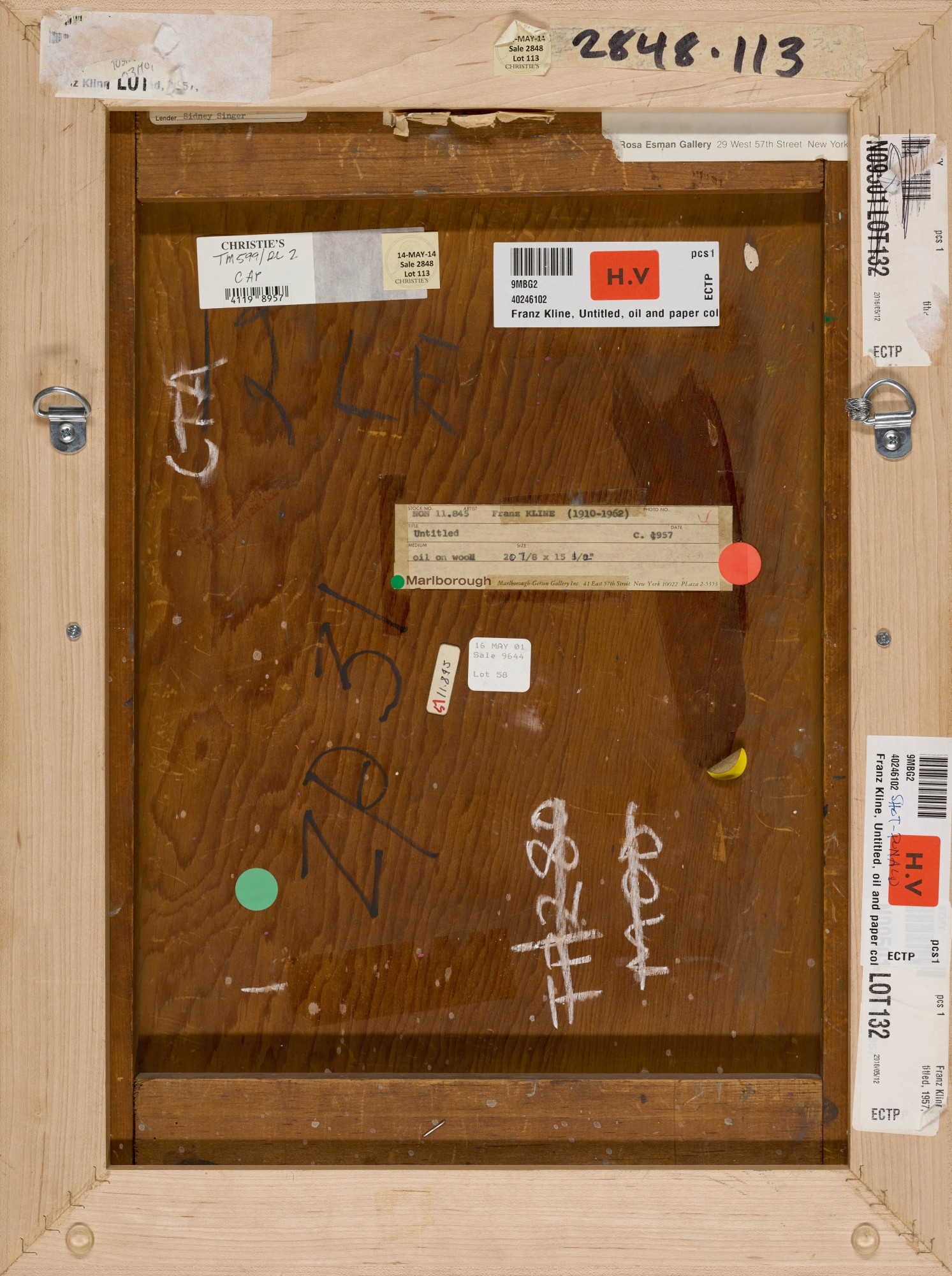 FRANZ KLINE UNTITLED Eclectic London 2020 Sotheby's